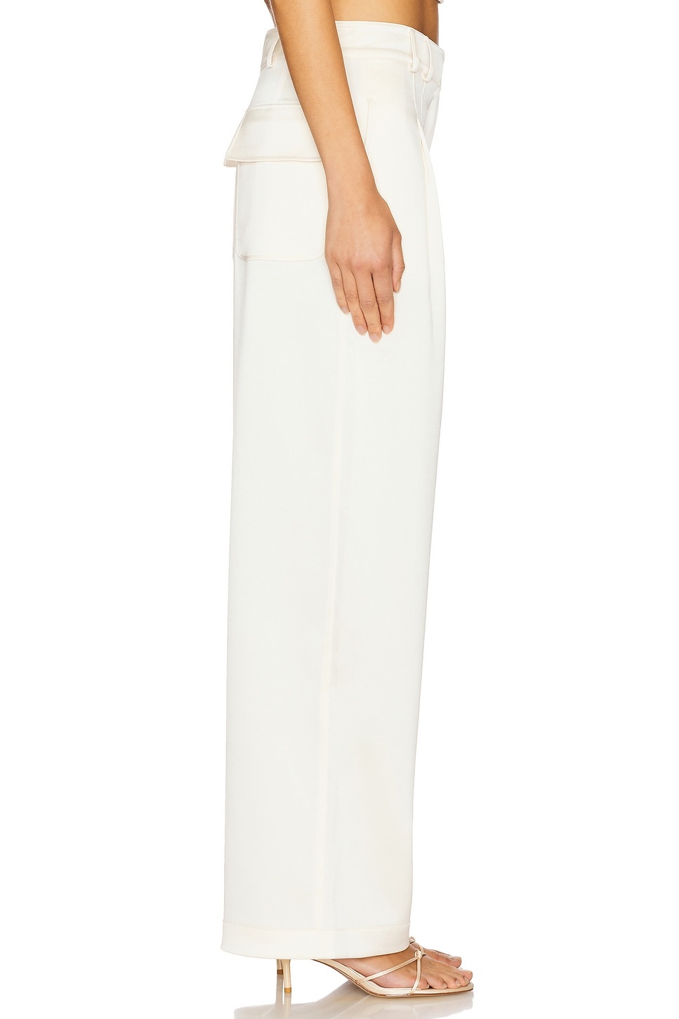 Satin Relaxed Pant - 3
