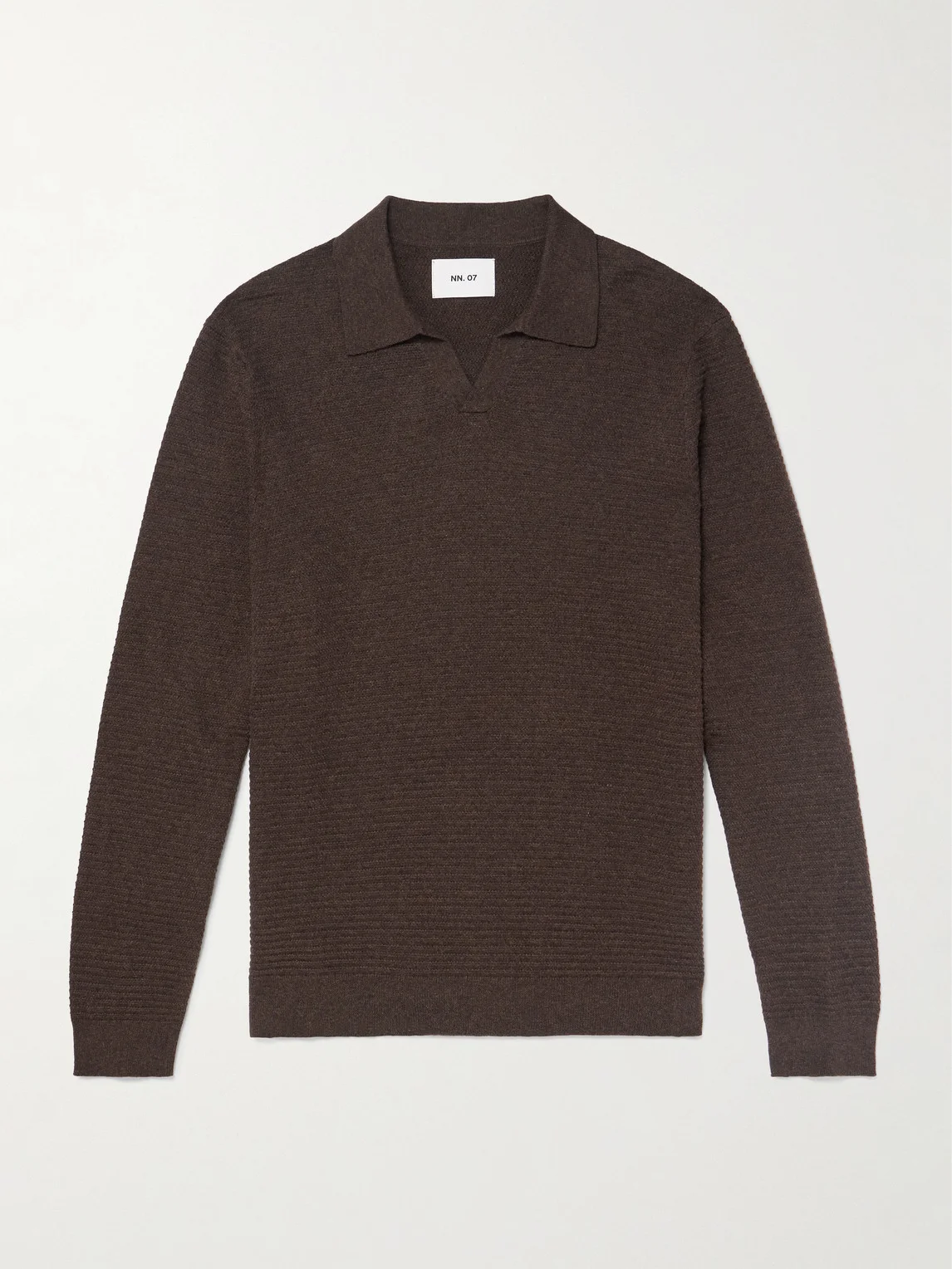 Paul 60019 Ribbed Organic Cotton Polo Shirt - 1