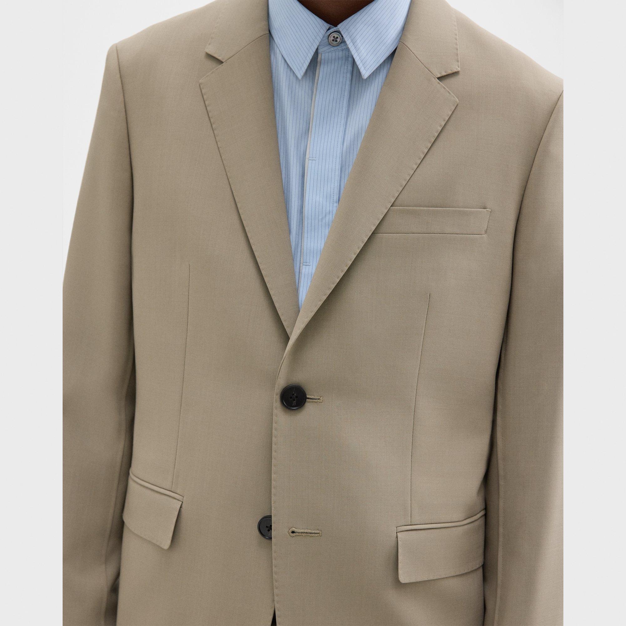 Virgin Wool Two-Button Blazer - 5