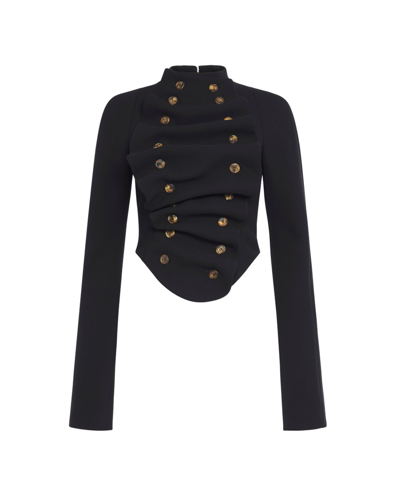 BIB-FRONT STRUCTURED JACKET BLACK 4