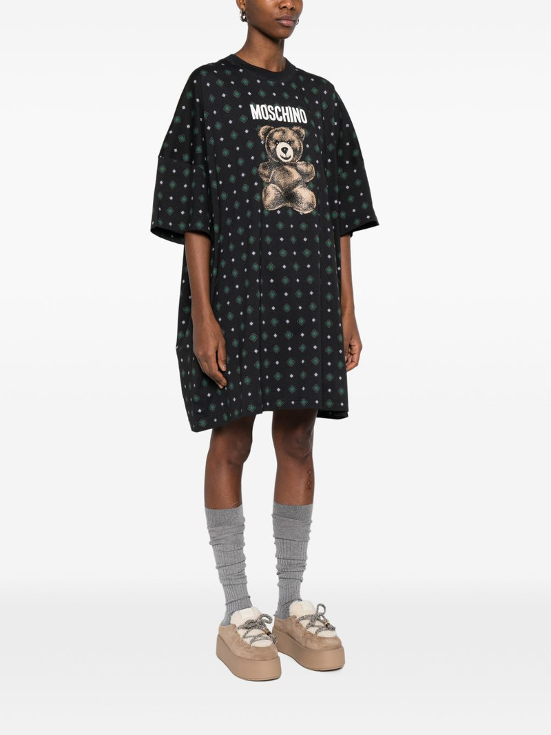 bear-print mini dress 3
