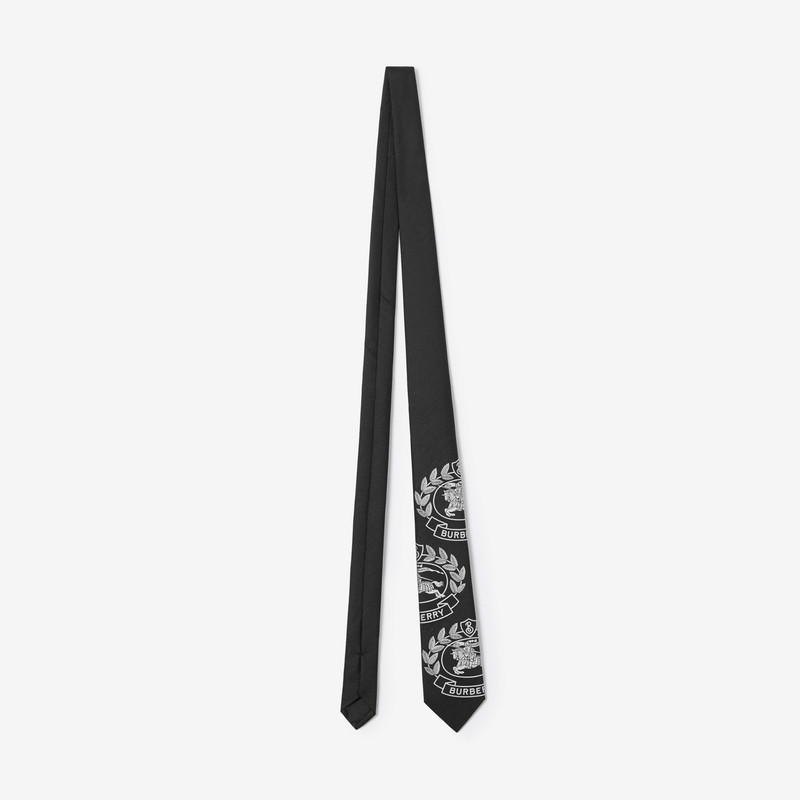 Classic Cut EKD Print Silk Tie 1