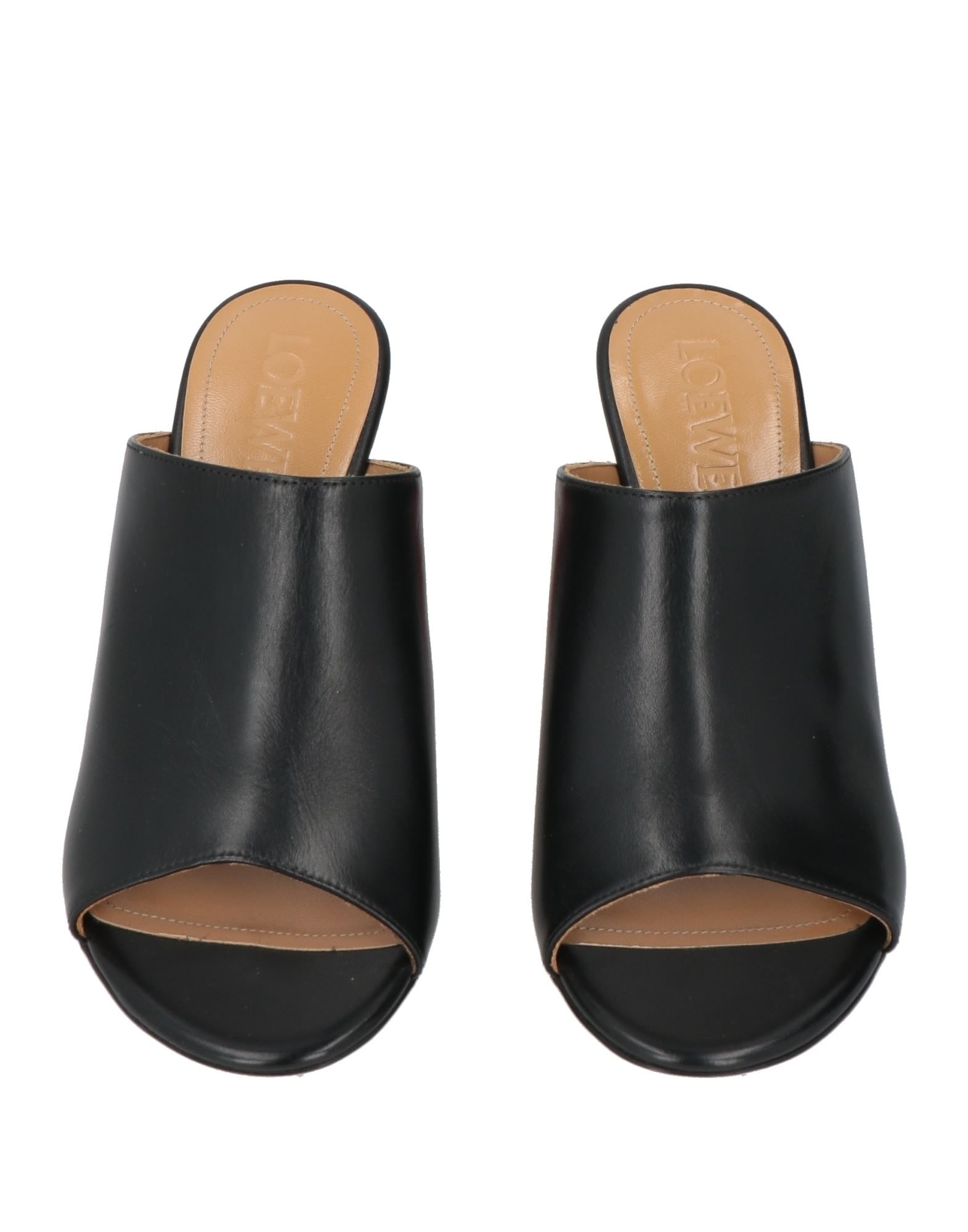 Black Women's Sandals - 4