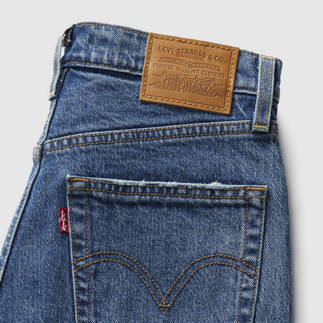 RIBCAGE STRAIGHT ANKLE WOMEN'S JEANS - 8