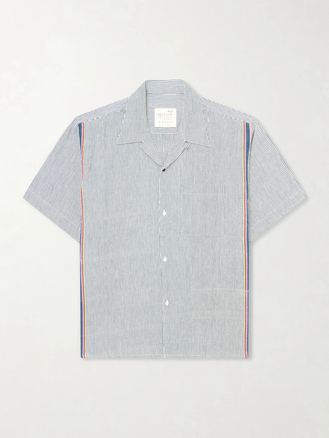 Rohit Convertible-Collar Cotton Shirt - 1