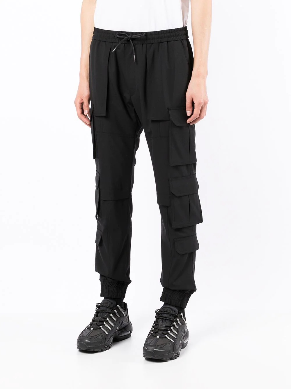 deconstructed track pants - 3