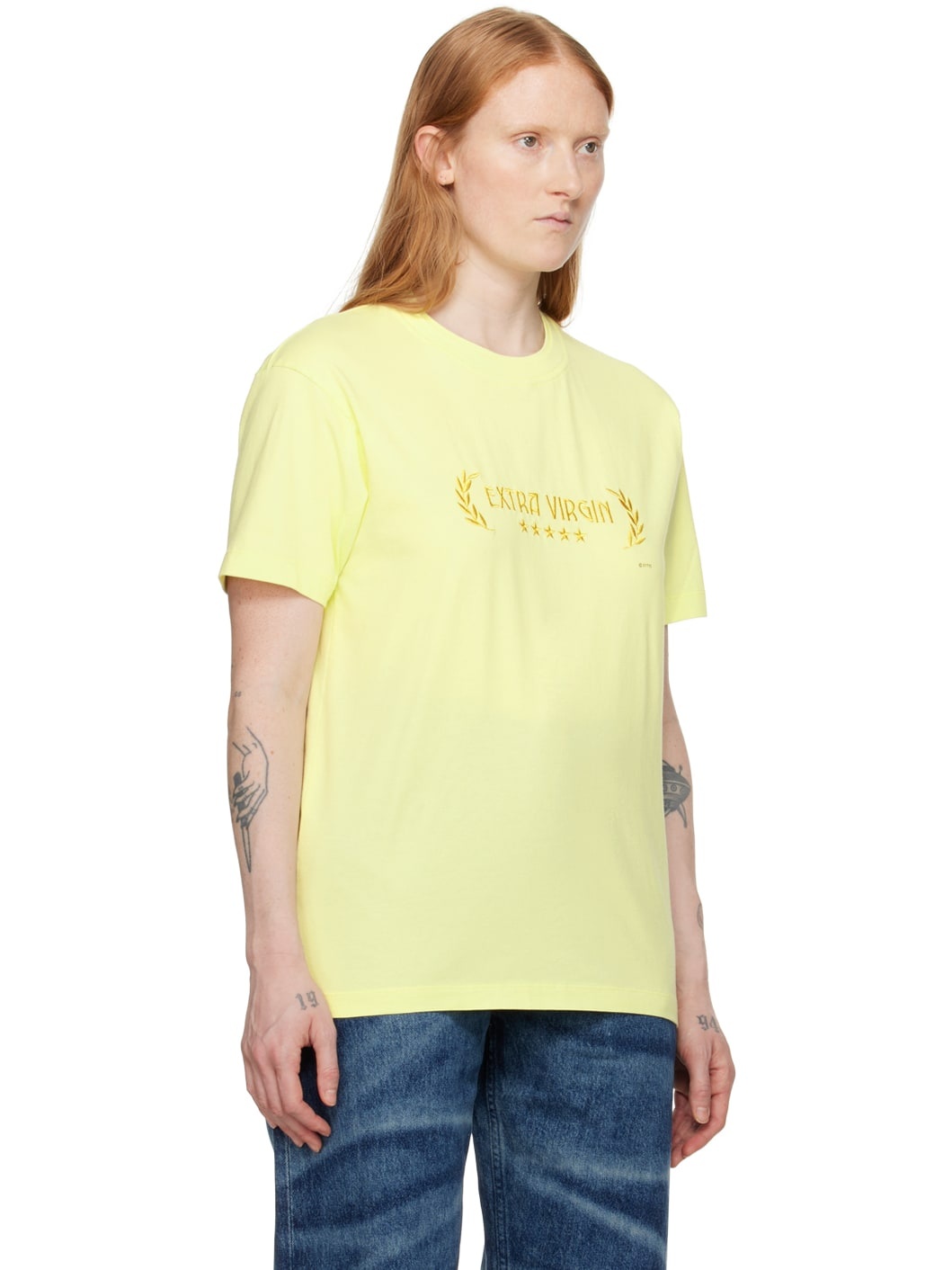 Yellow Leon 'Extra Virgin' T-Shirt - 2