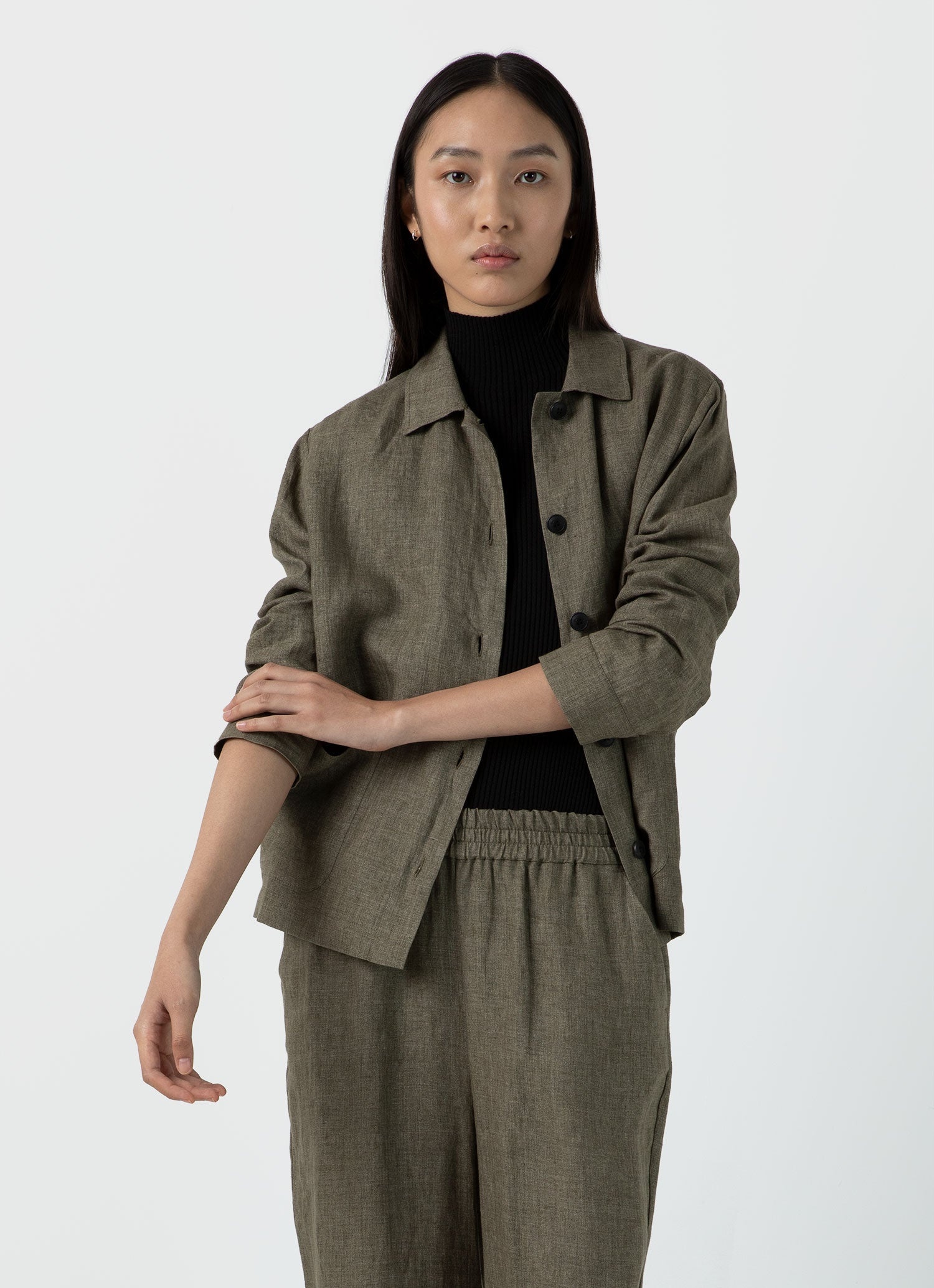 Linen Twin Pocket Jacket - 3