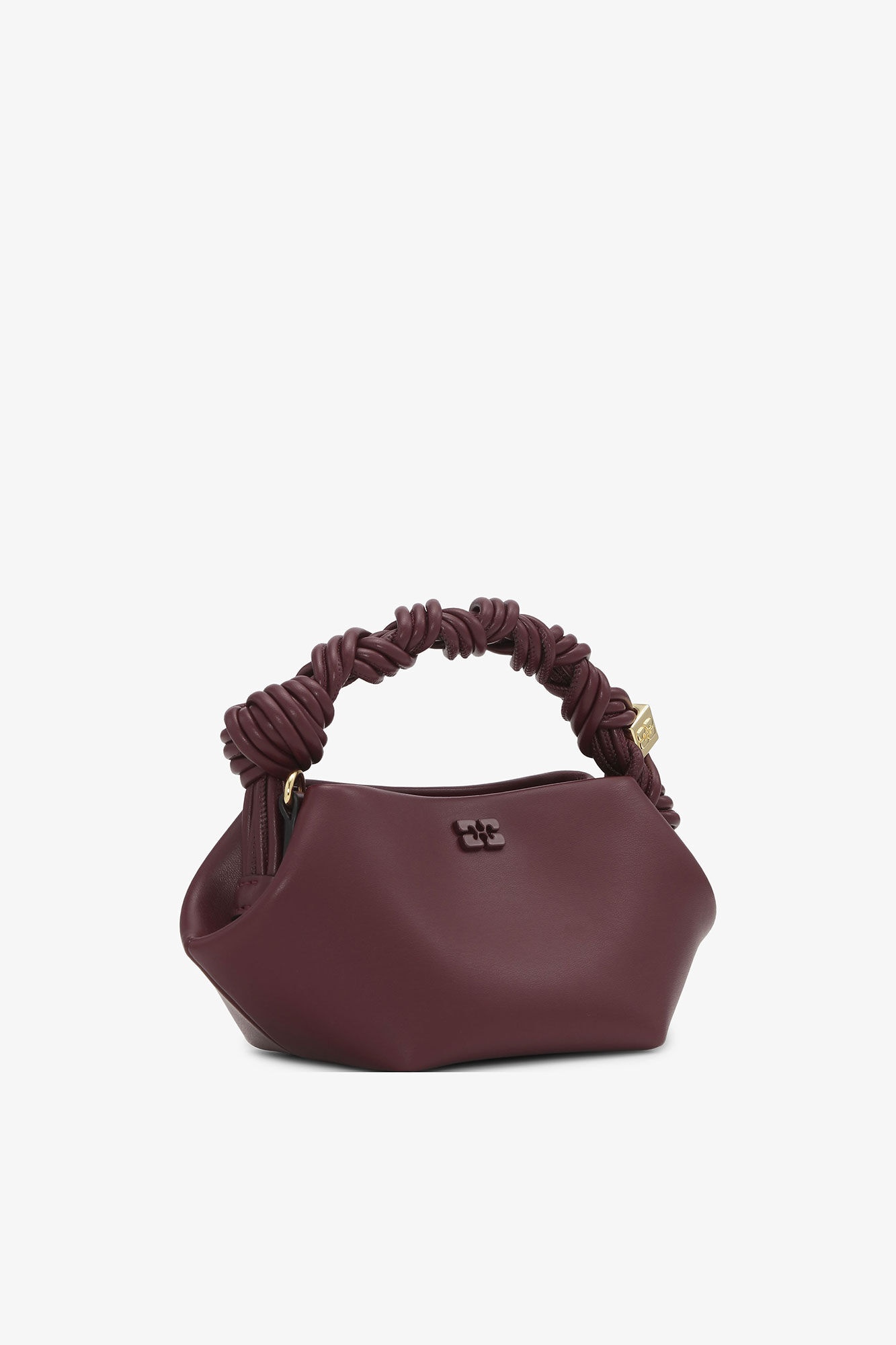 BURGUNDY MINI GANNI BOU BAG - 2