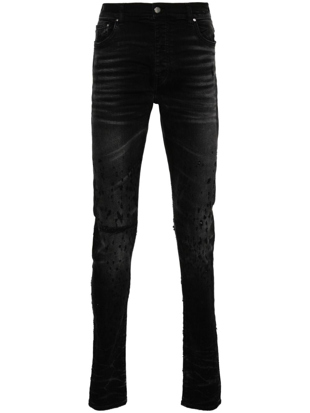 Shotgun mid-rise skinny jeans - 1