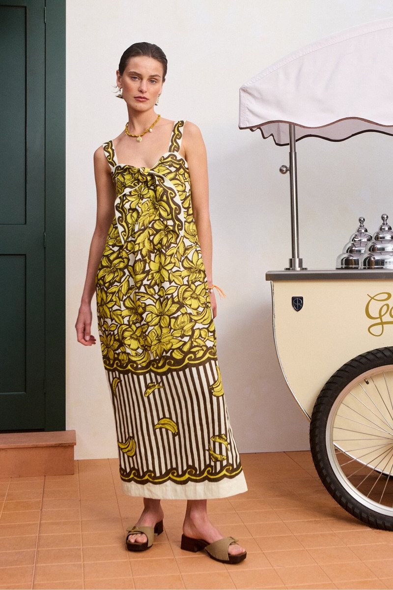 ALÉMAIS Mona Midi Dress outlook