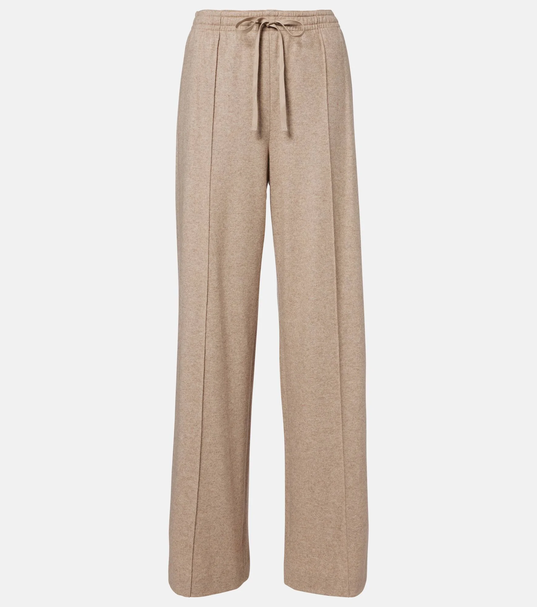 Wool-blend wide-leg pants - 1