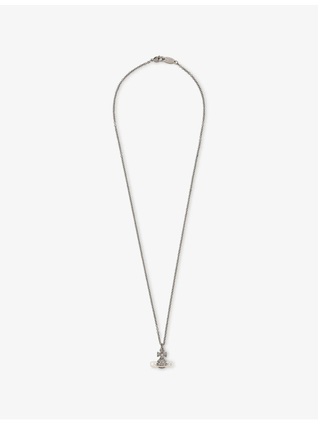 Hectorina Brass Pendant Necklace - 1