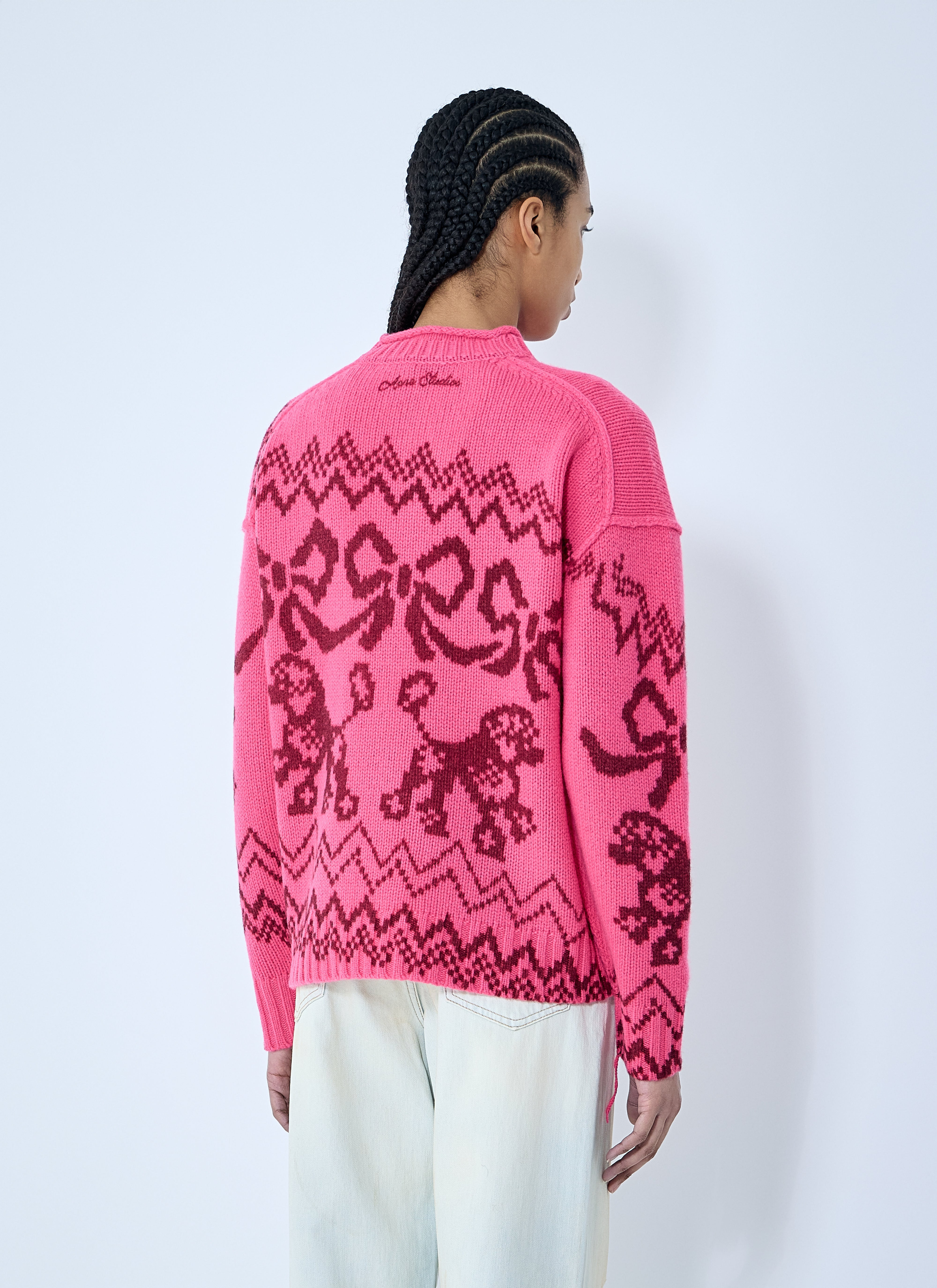 Acne Studios Women Jacquard Sweater - 4