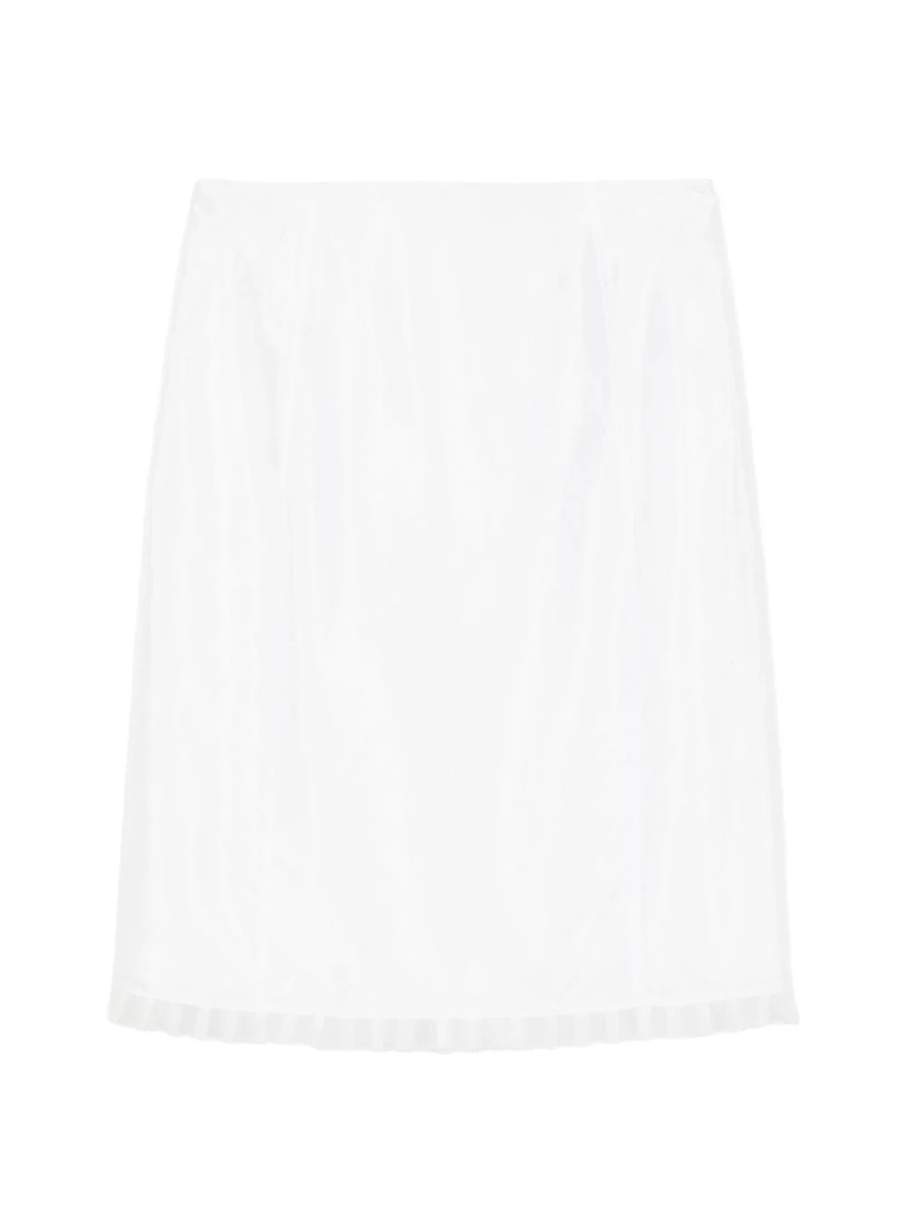 pleated midi skirt - 1