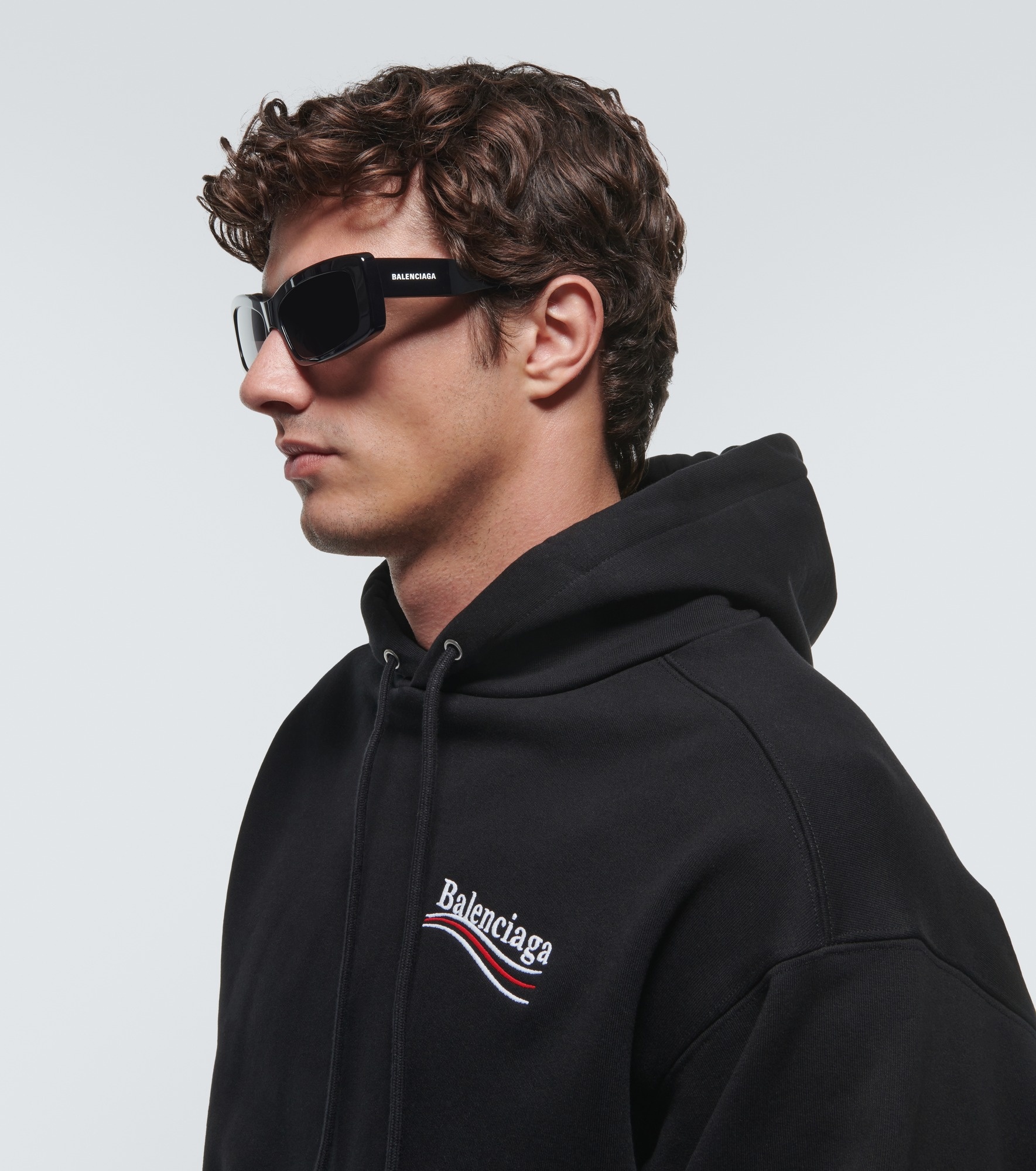 Oversized rectangular sunglasses - 2