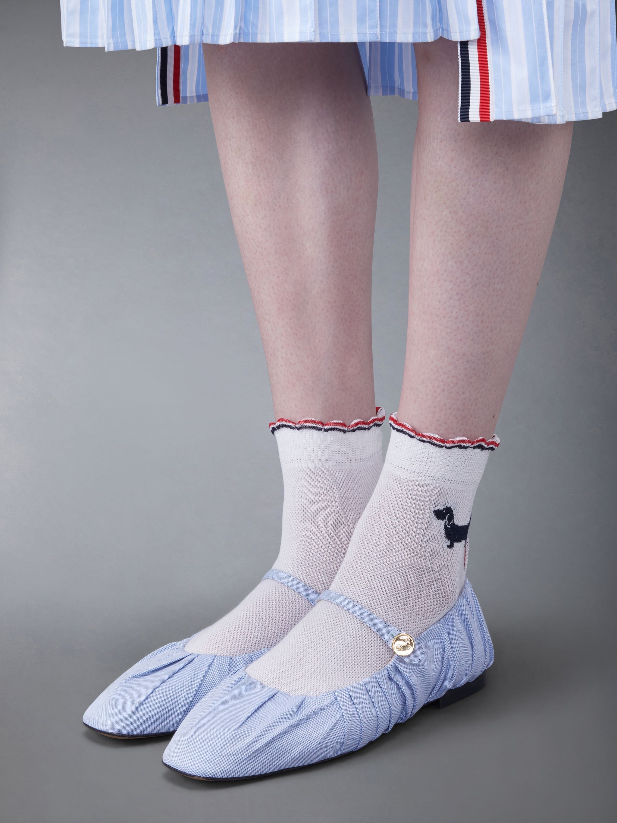 Oxford Thom John Ruched Ballerina - 4