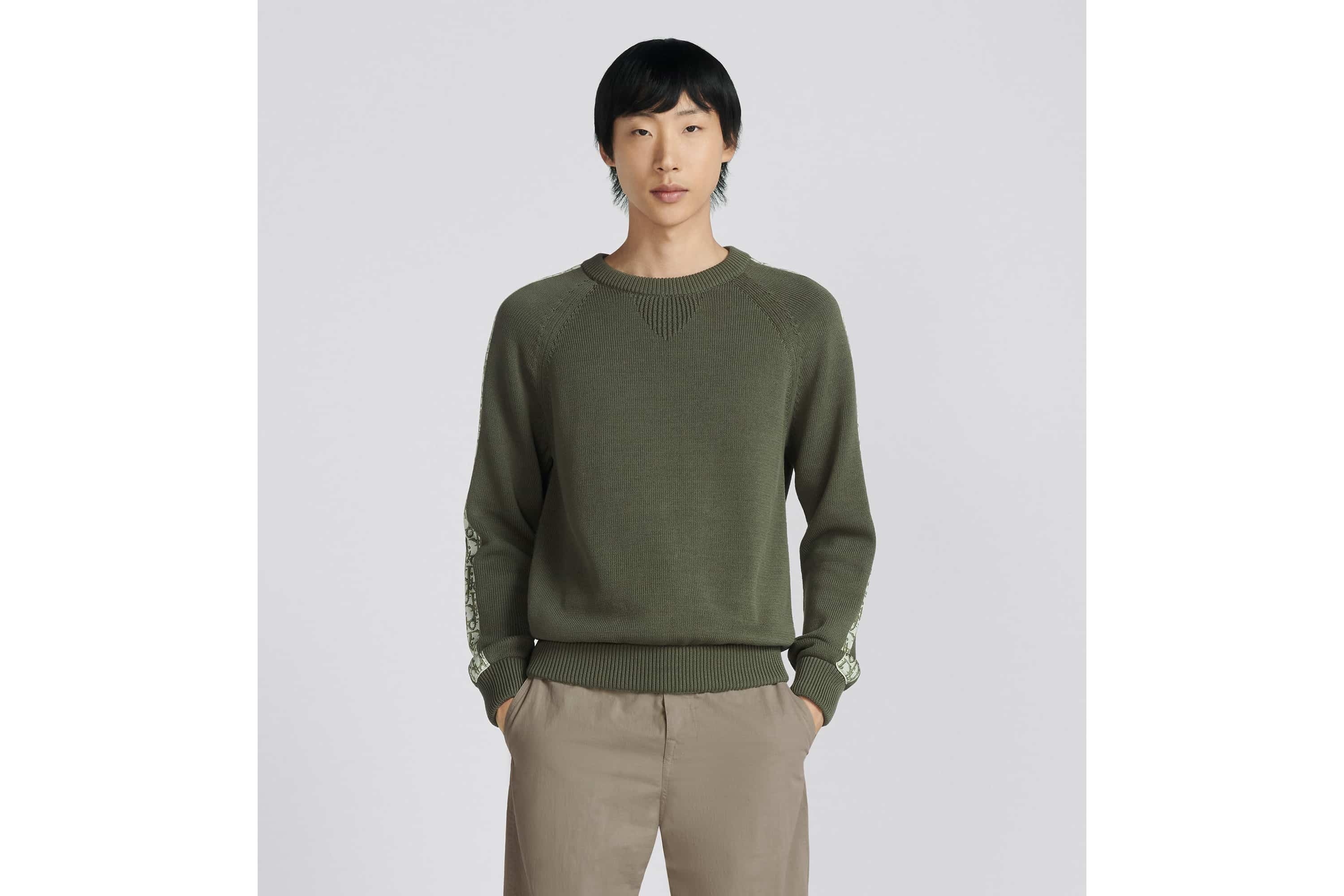 Sweater with Dior Oblique Inserts - 4