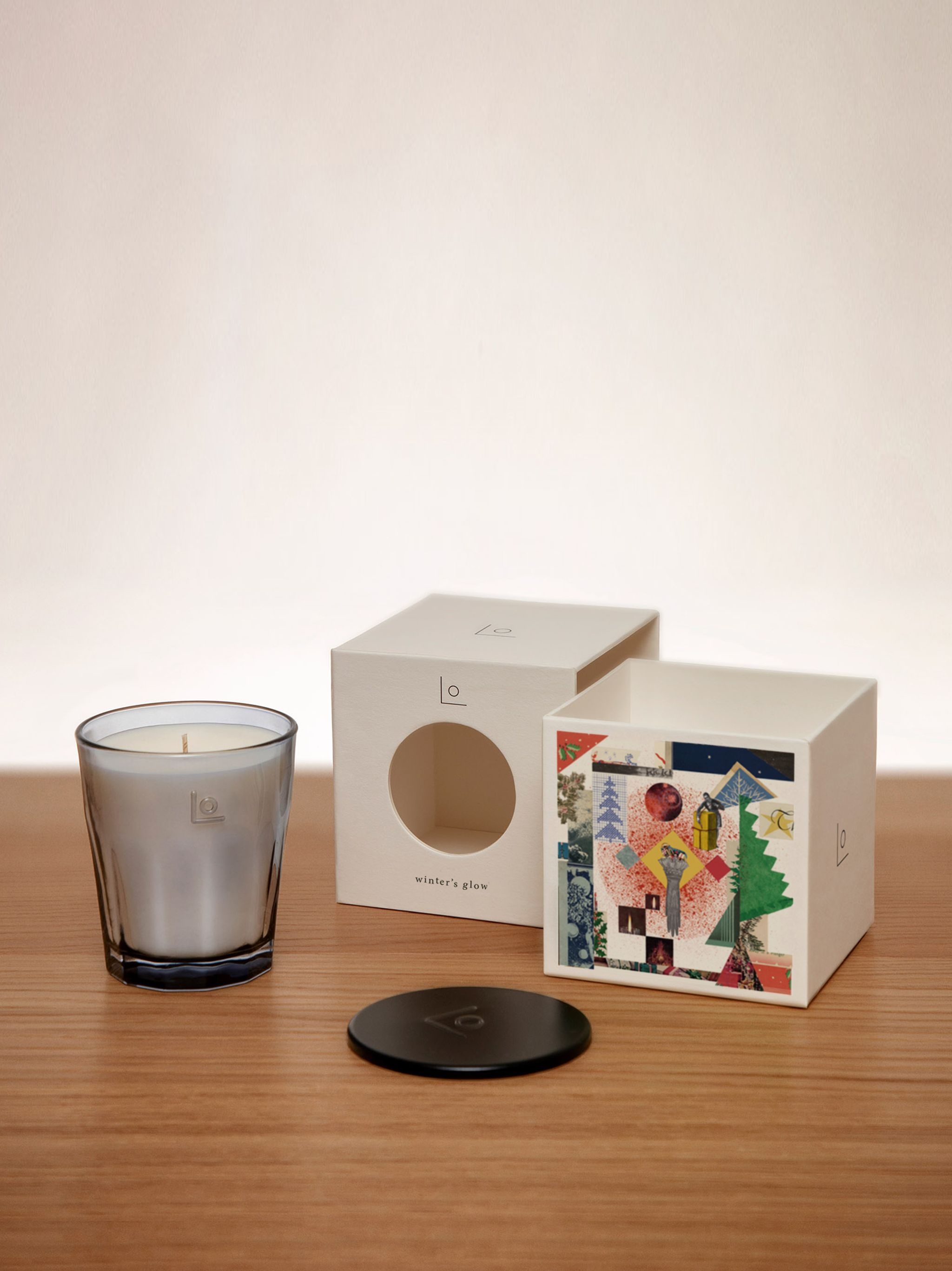 LO STUDIO WINTERS GLOW SCENTED CANDLE - 2