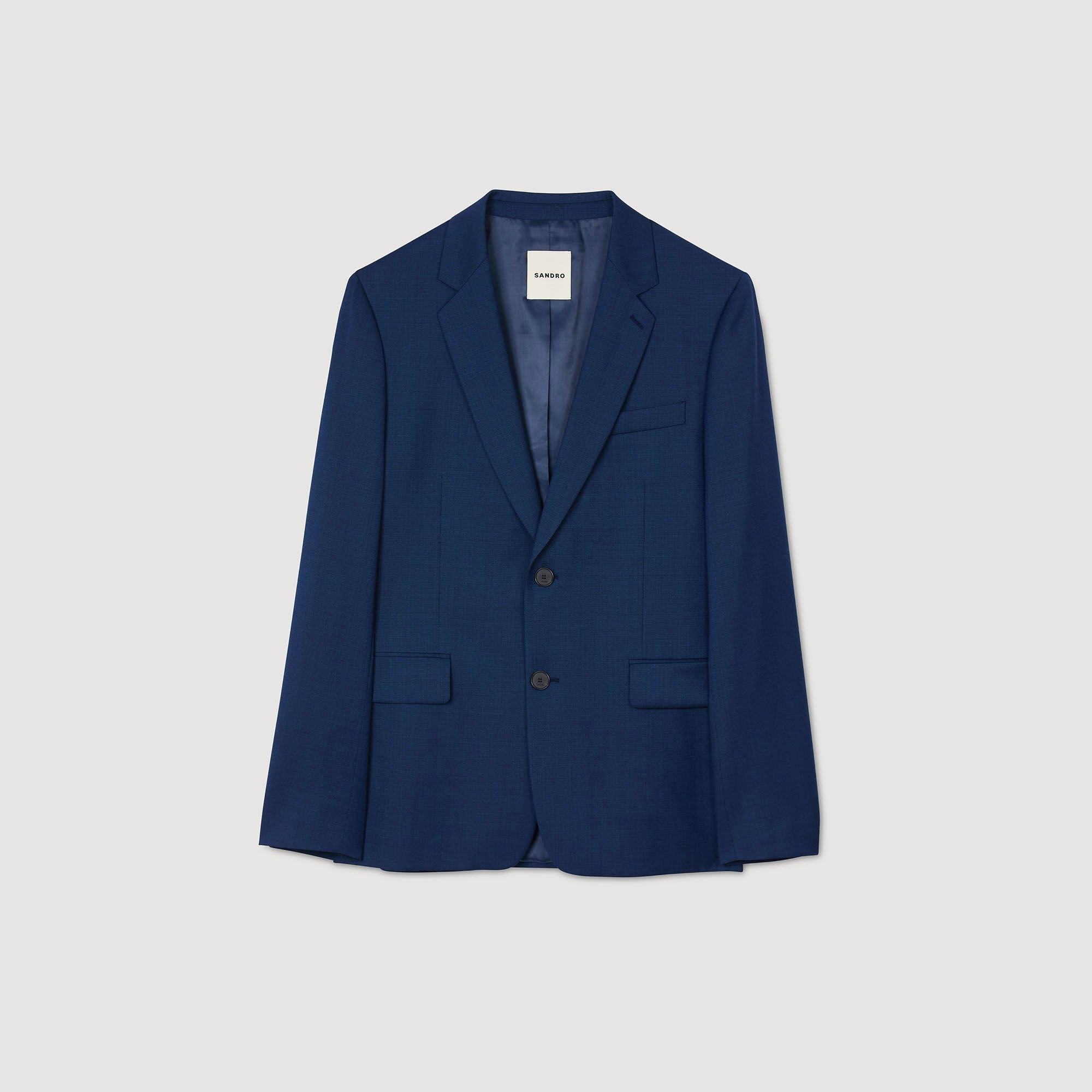 WOOL SUIT JACKET - 6