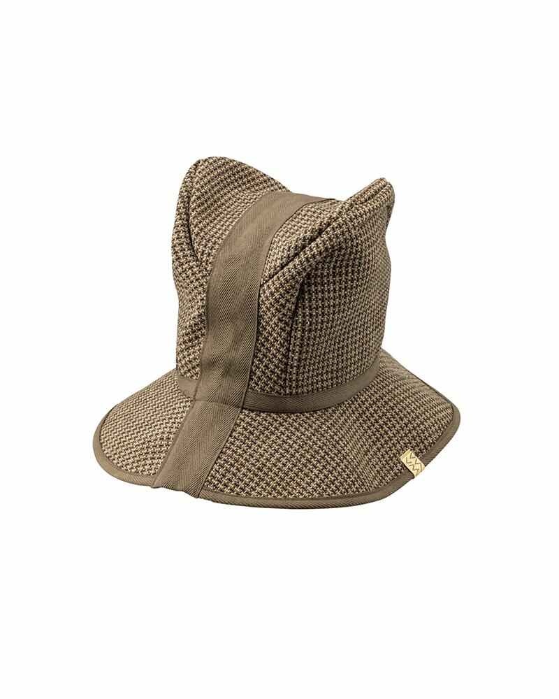 CHESHIRE HAT (TWEED) BROWN - 1