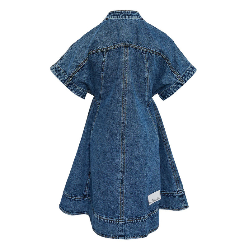 3.1 Phillip Lim Lightweight Denim Trapeze Dress outlook