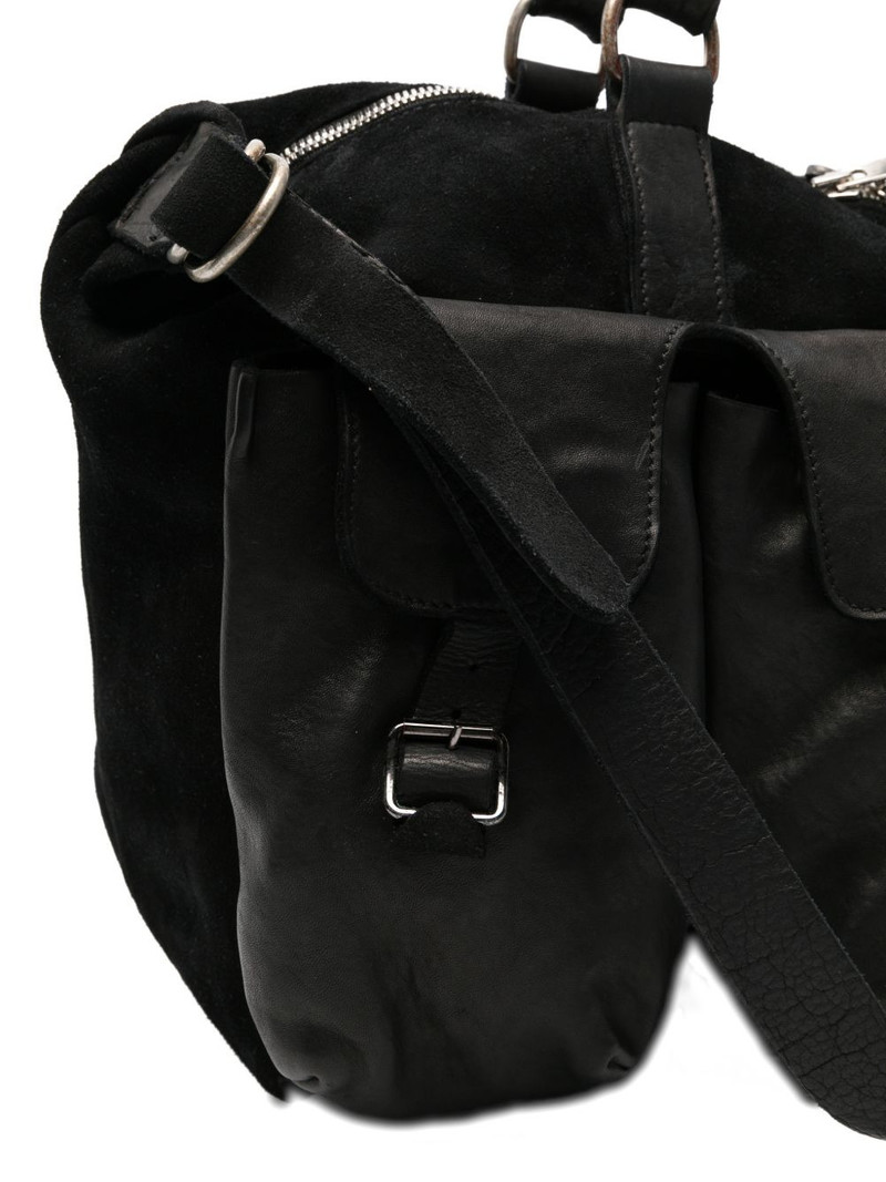 cargo-pocket suede tote bag 4