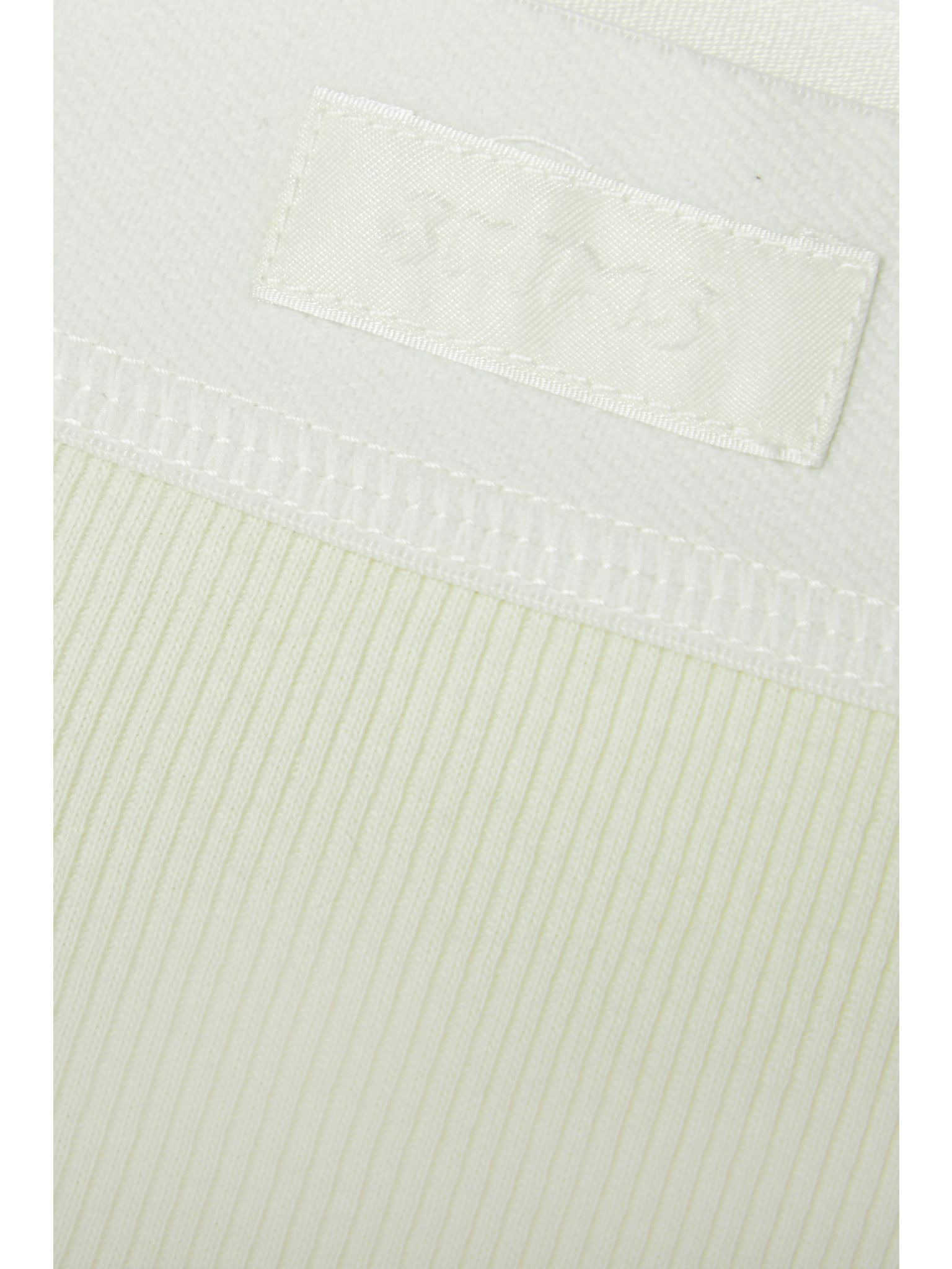 Cotton Collection ribbed cotton-blend jersey boxer shorts - Bone Cream - 4