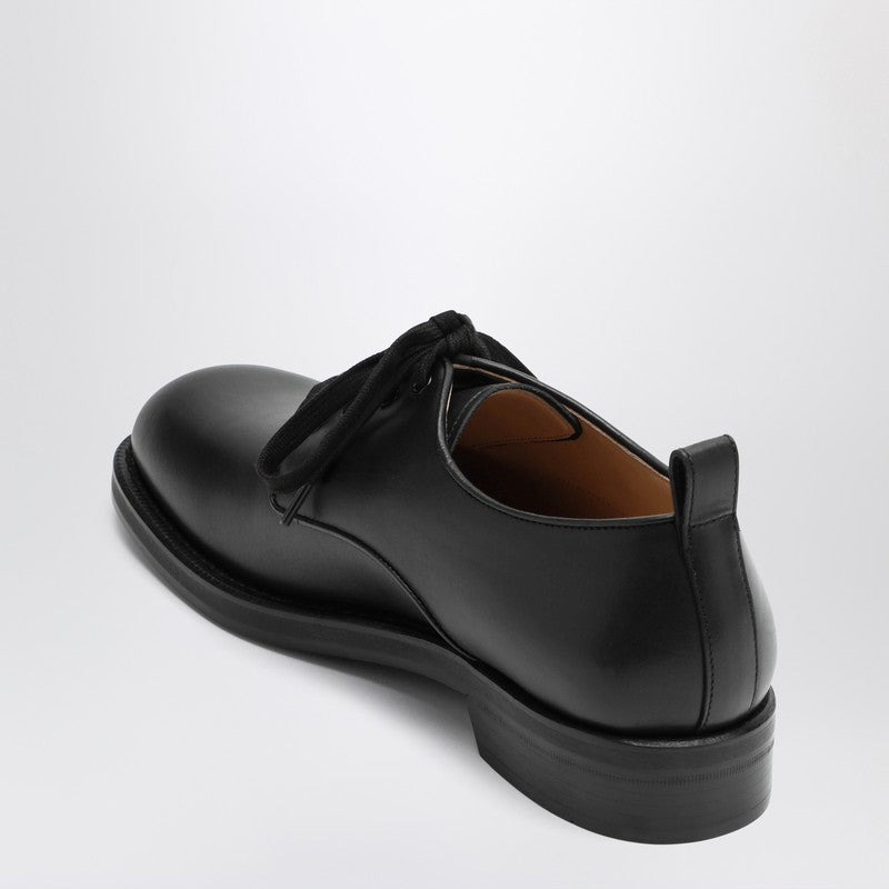 Valentino Garavani Black Leather Strap With Vlogo Plaque Men - 2