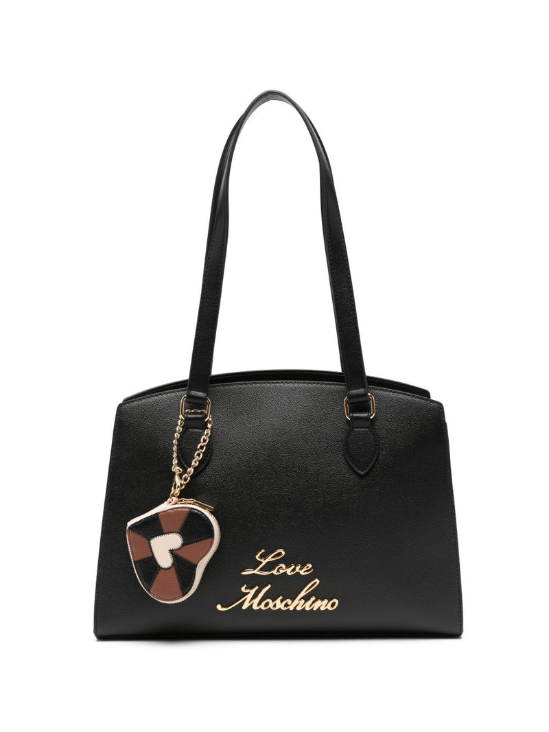 heart-charm tote bag 1