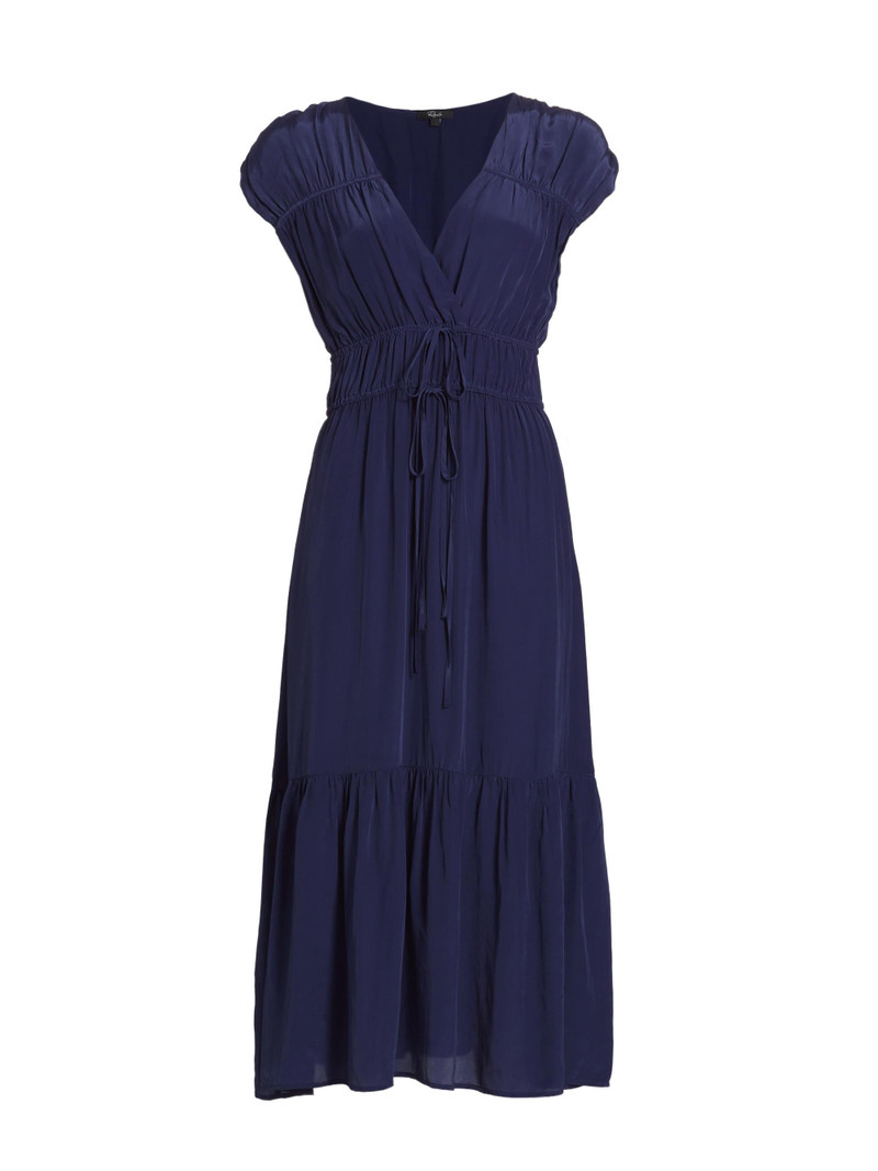 Women's Aletta Tie-Waist Midi-Dress - Admiral Blue 1