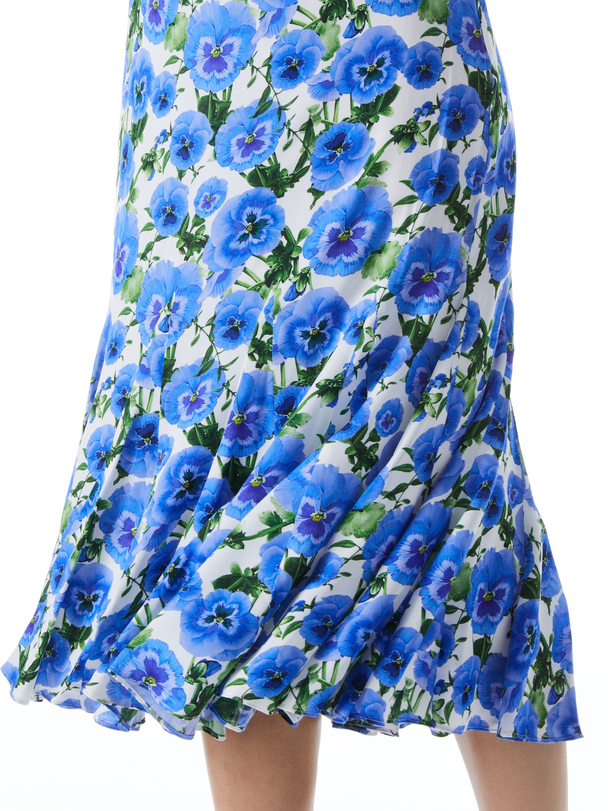 JACQUELINE MIDI GODET SKIRT - 5