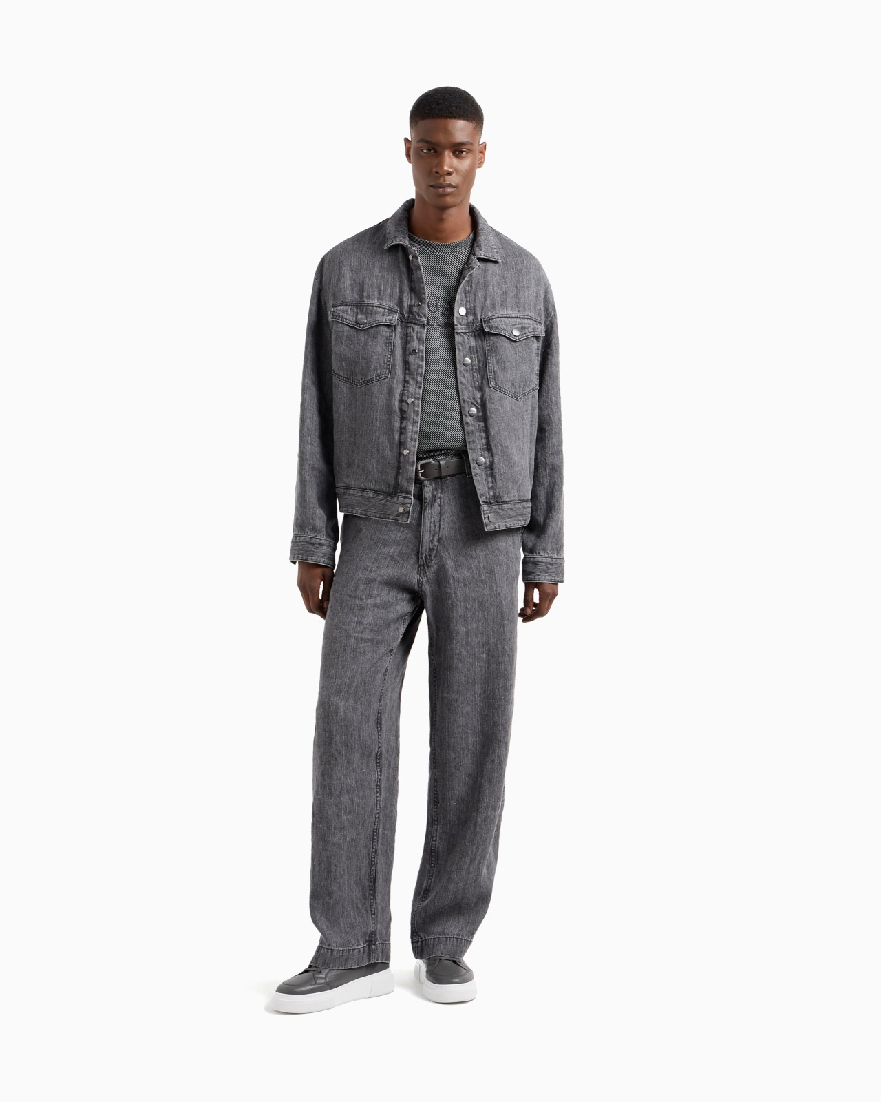 DENIM COLLECTION LINEN JEANS - 2