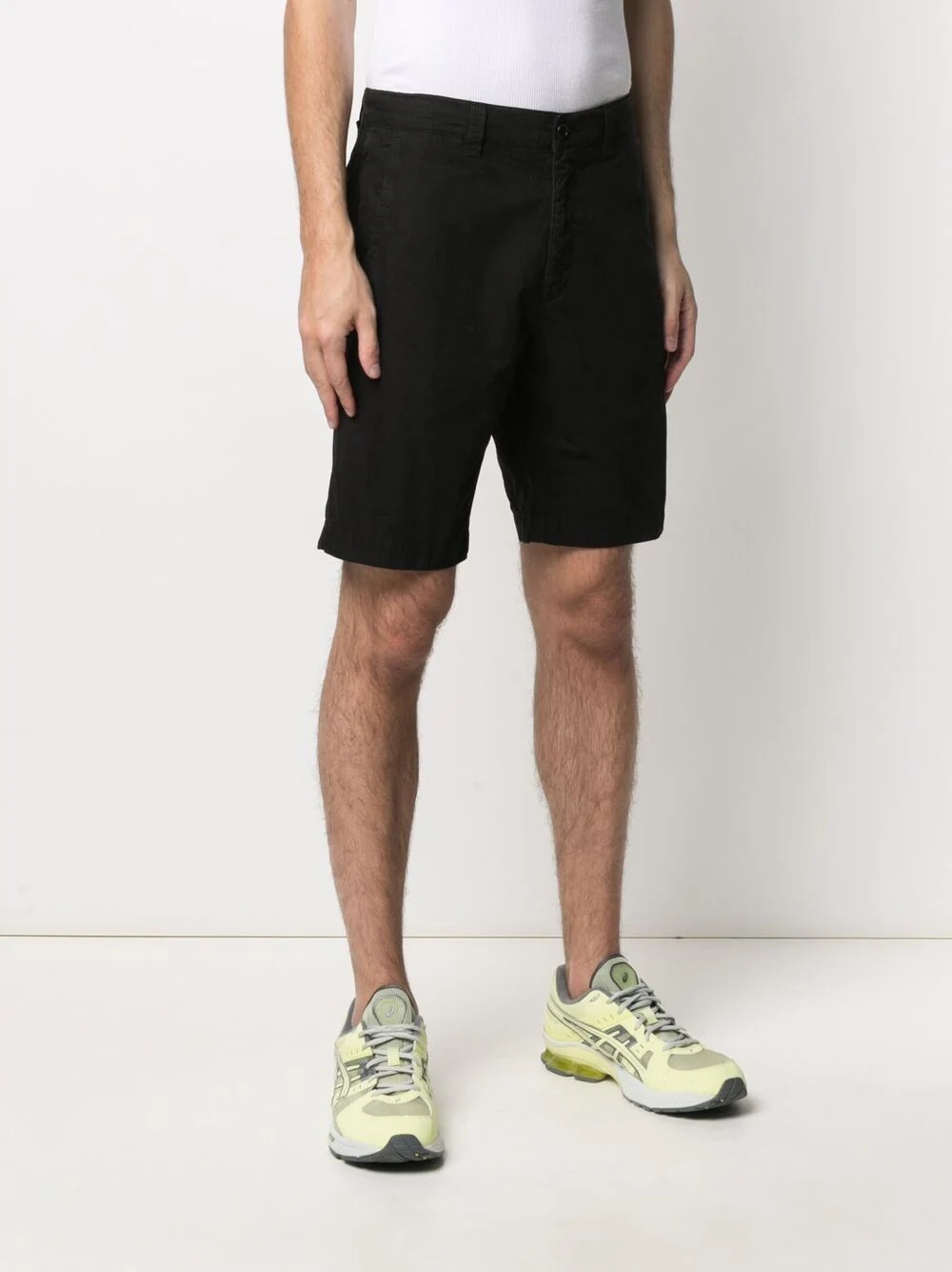 knee-length chino shorts - 3