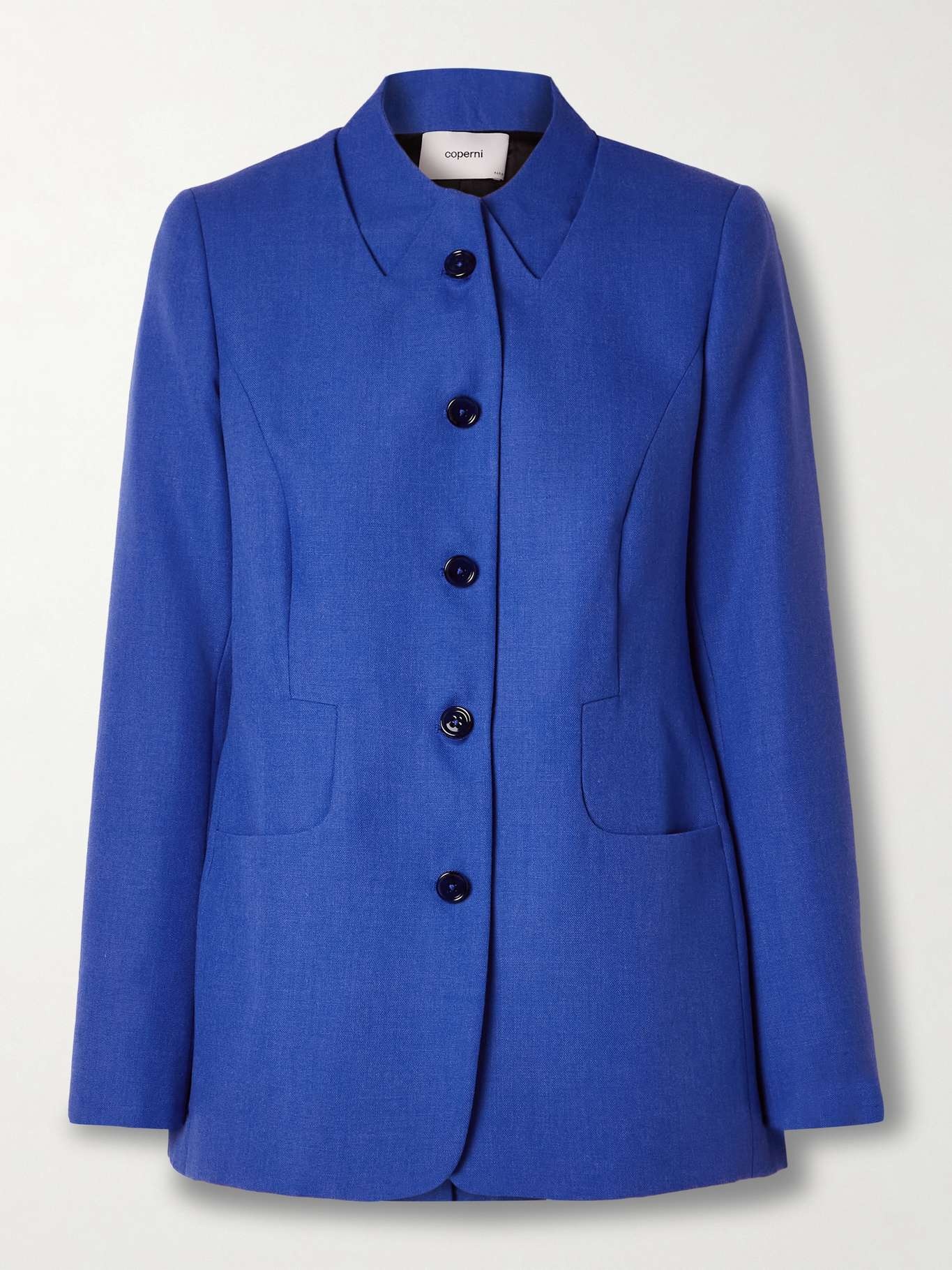 Cutout wool blazer - 1
