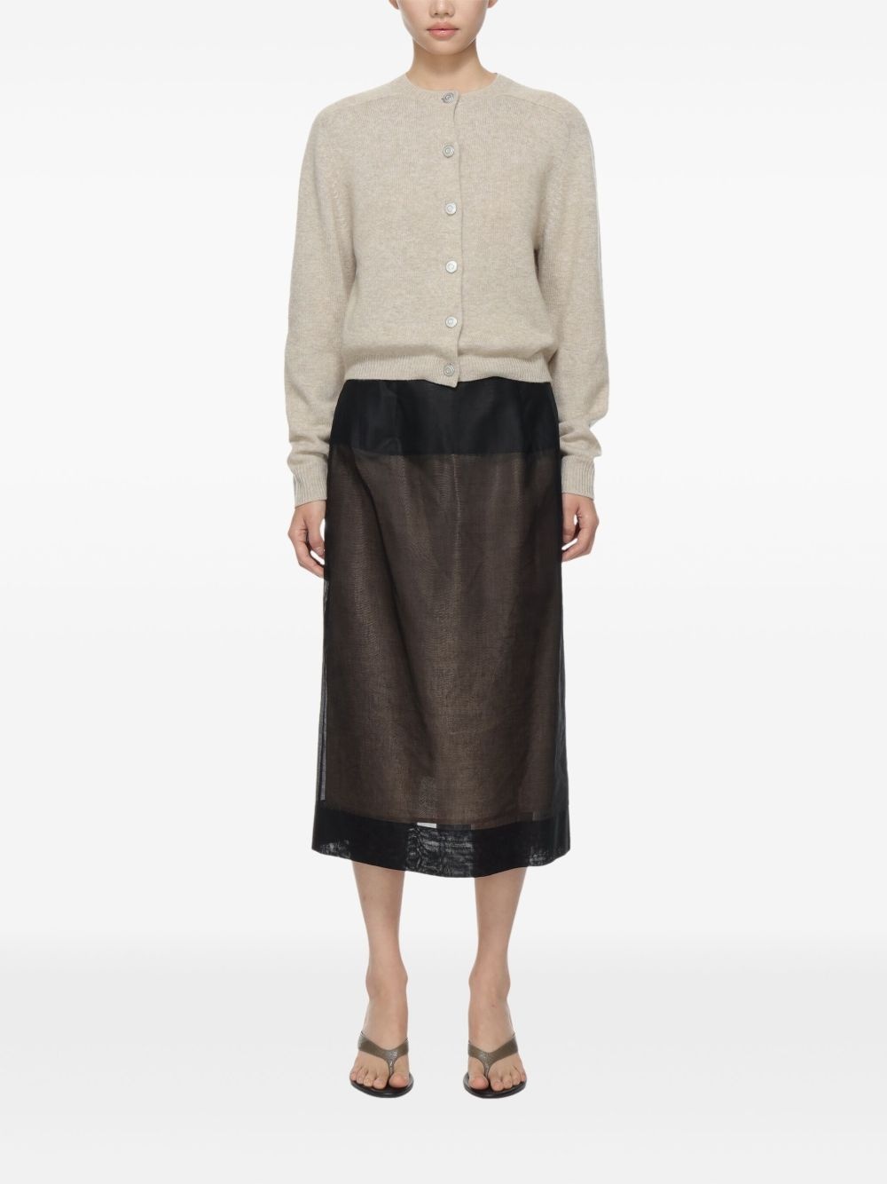 cashmere cardigan - 2