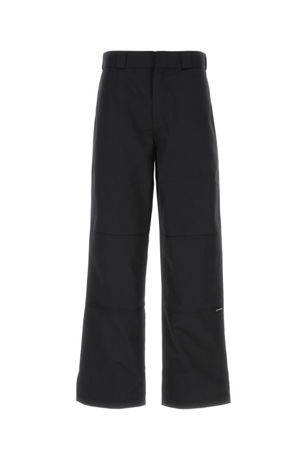 PALM ANGELS Black Polyester Blend Pant - 1