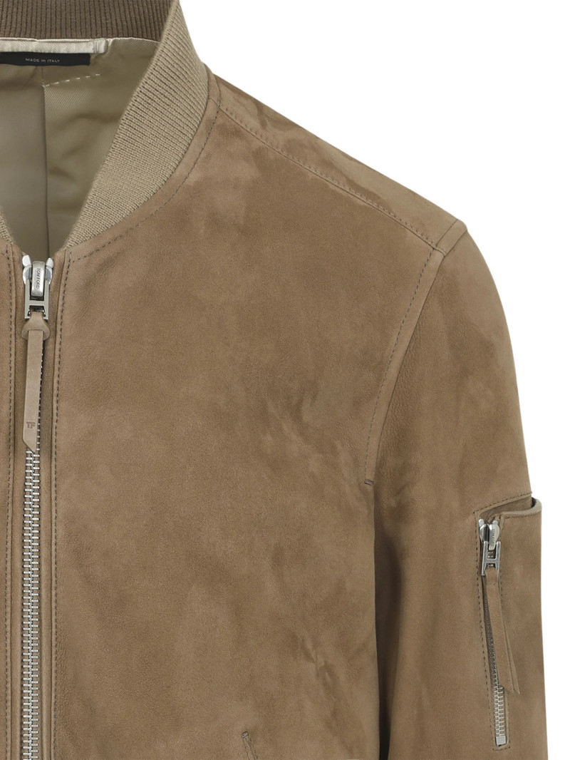 Tom Ford Zip-up Suede Jacket 4