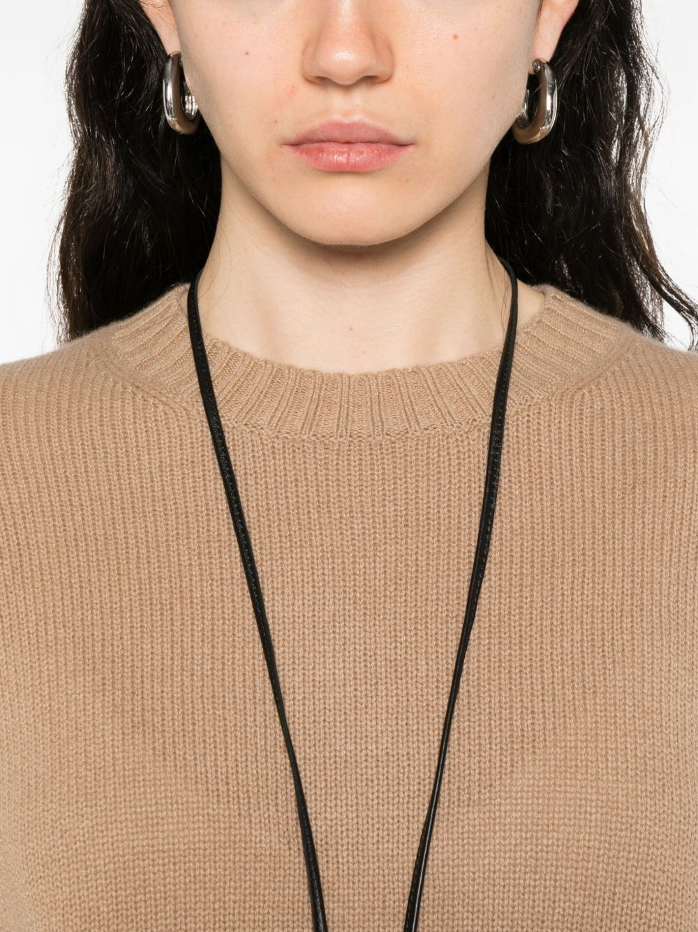 crew-neck cashmere sweater - 5