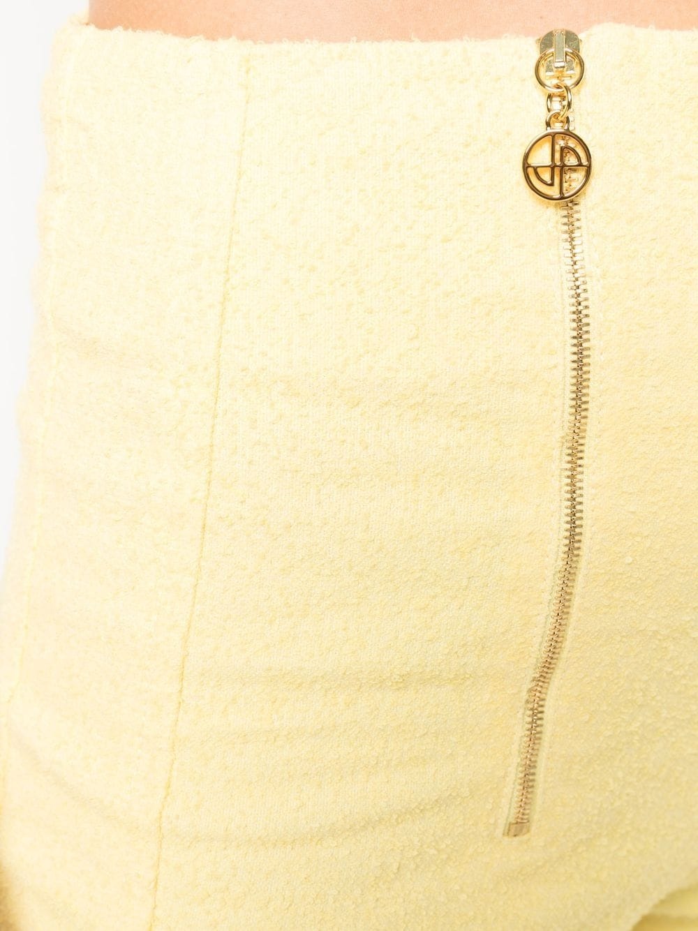 double zip fastening tailored shorts - 5