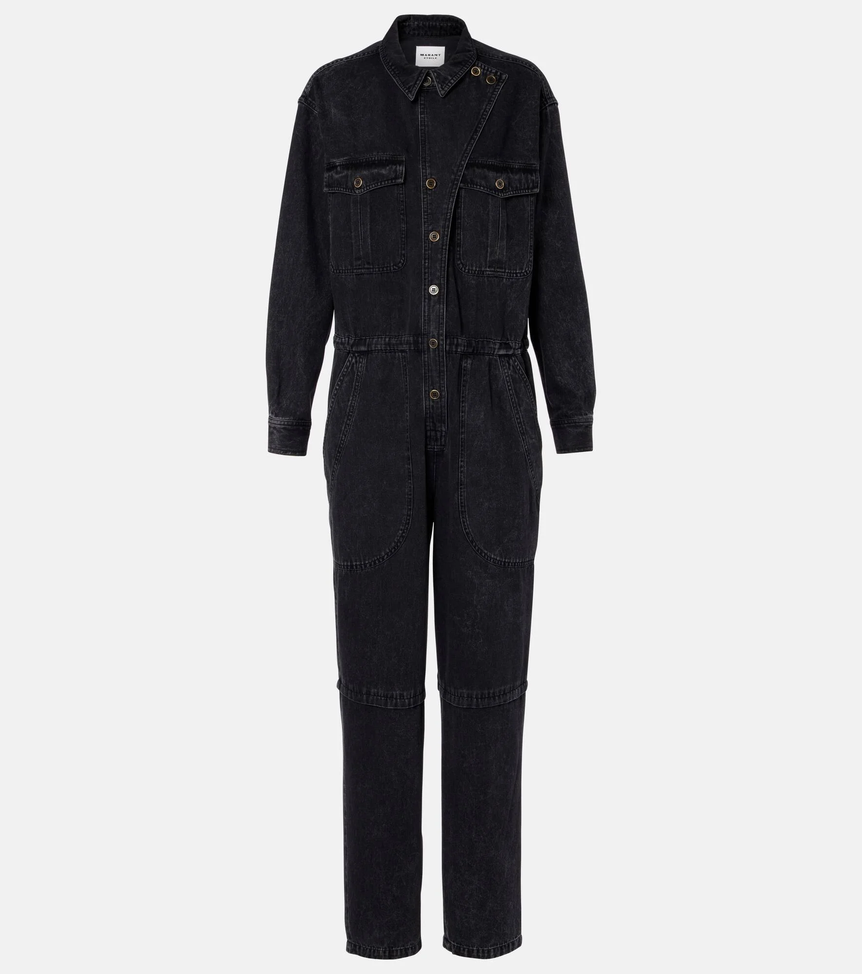 Denim jumpsuit - 1