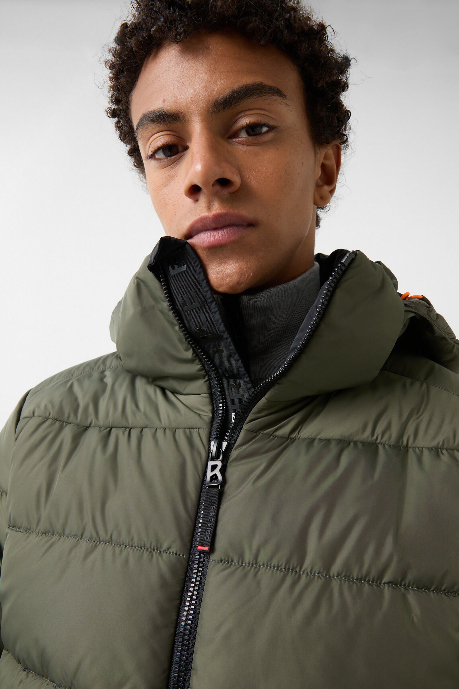 Luka Ski jacket in Olive green - 5