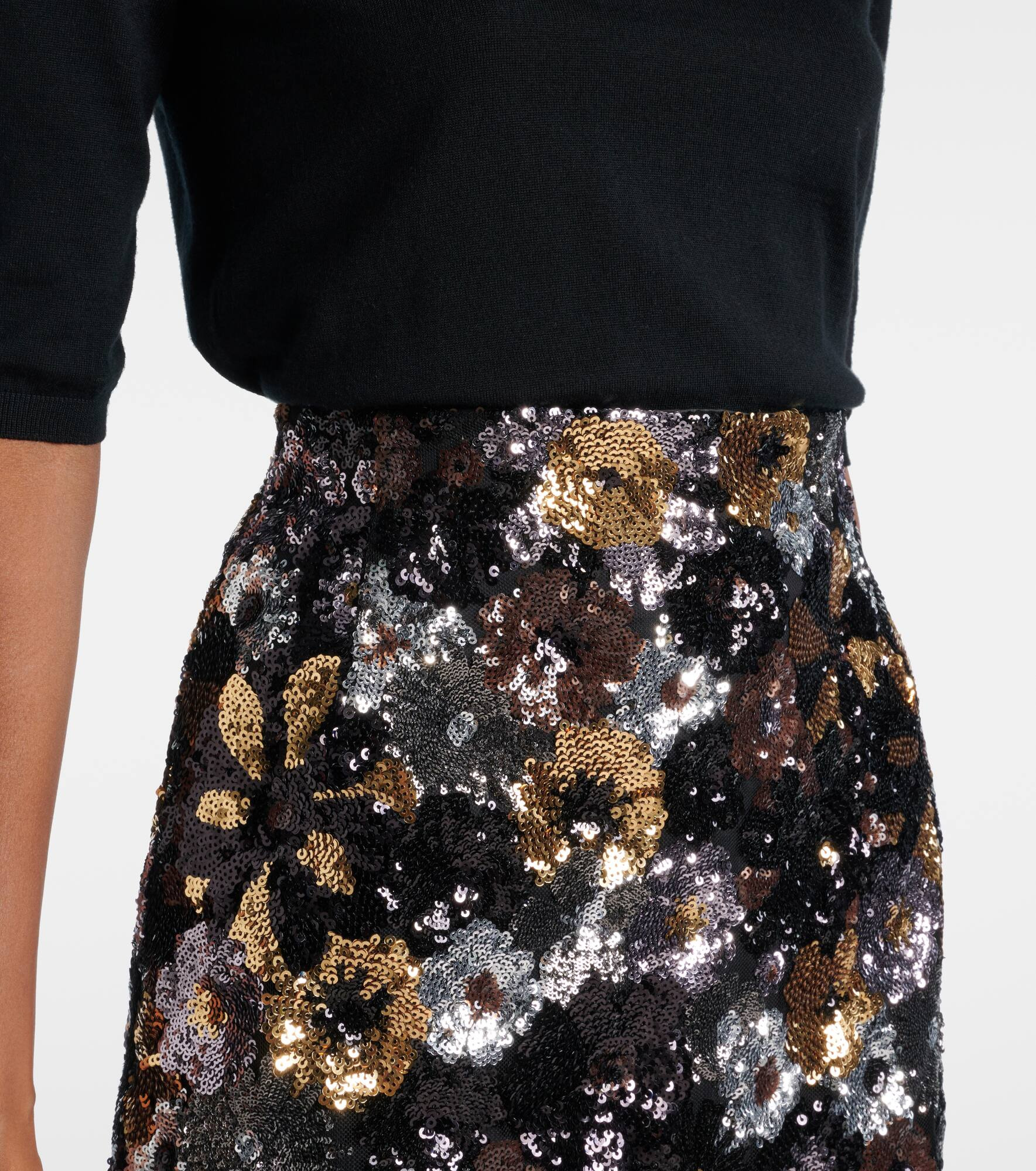 Damiana sequined midi skirt - 4