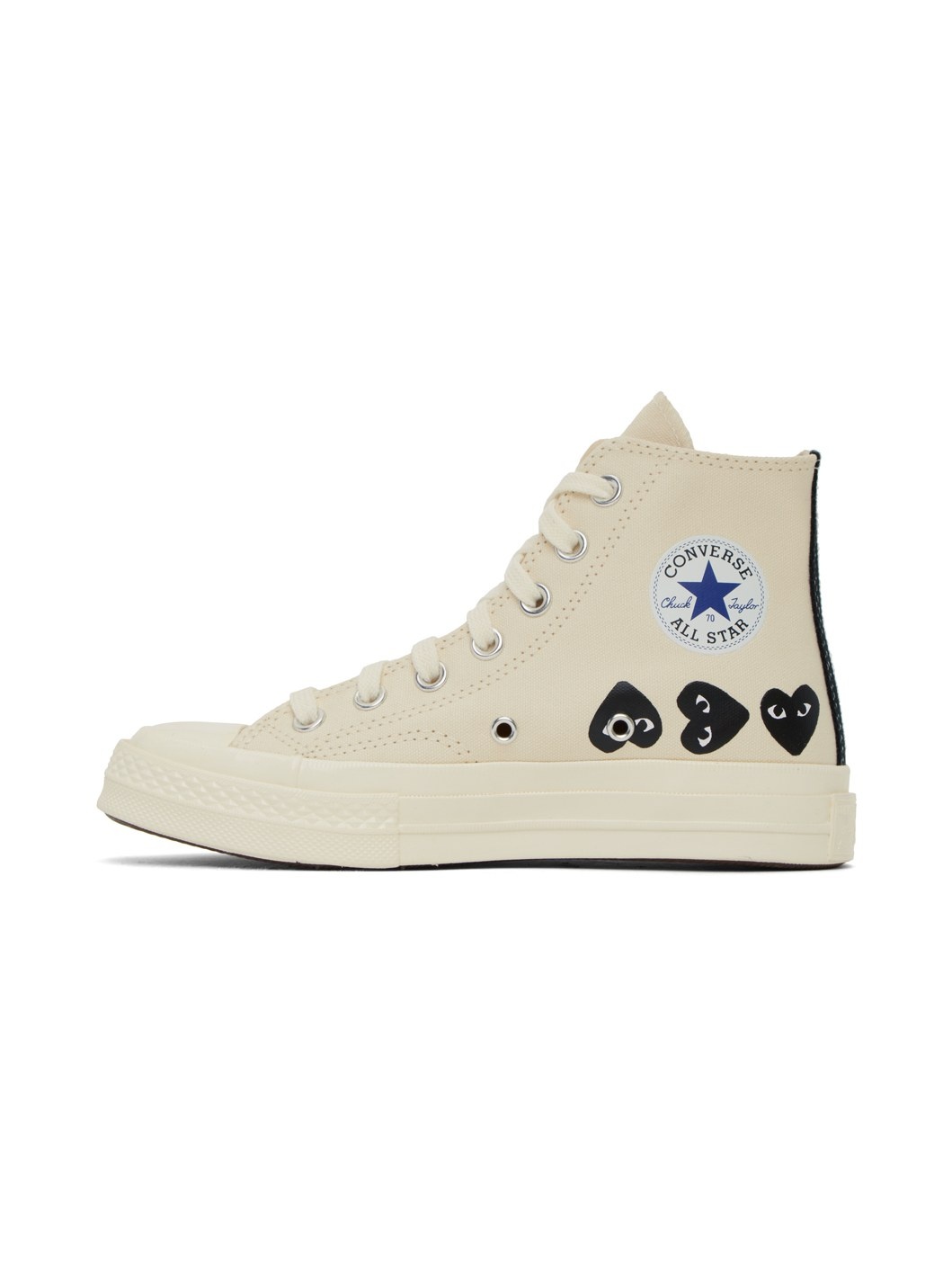 Off-White Converse Edition Chuck 70 Multi Heart Sneakers - 3