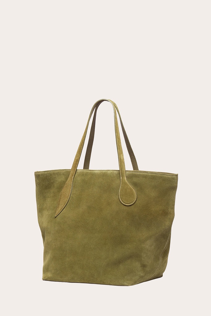SPROUT TOTE HERB SUEDE - 4