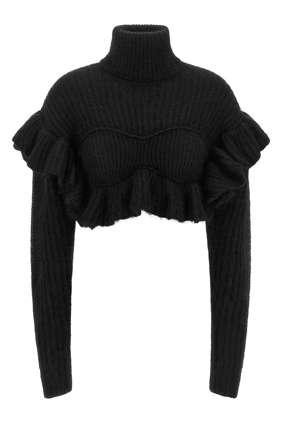 Ruffle Sweater - 1