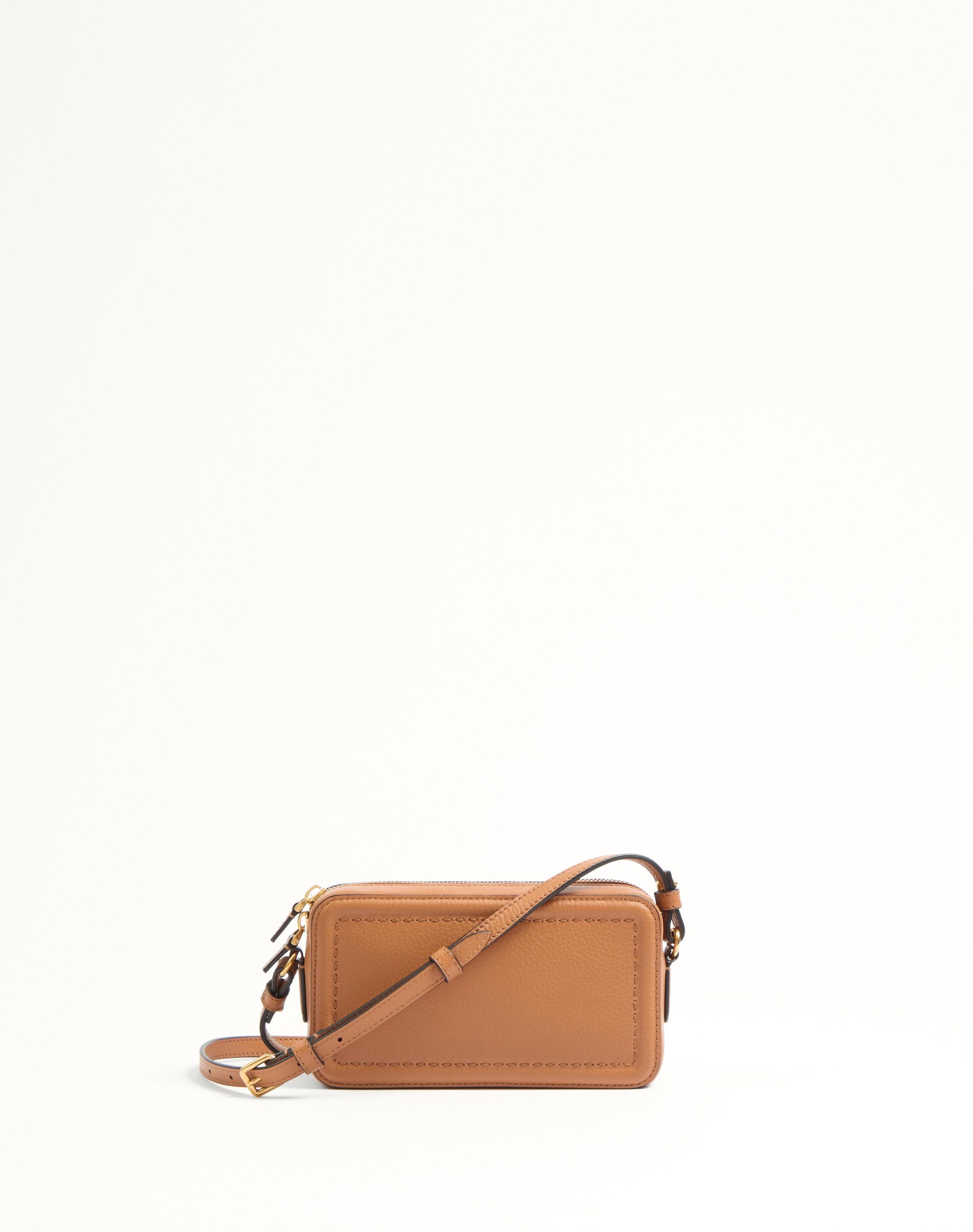 VALENTINO GARAVANI ALLTIME MINI SHOULDER BAG IN GRAINY CALFSKIN - 4