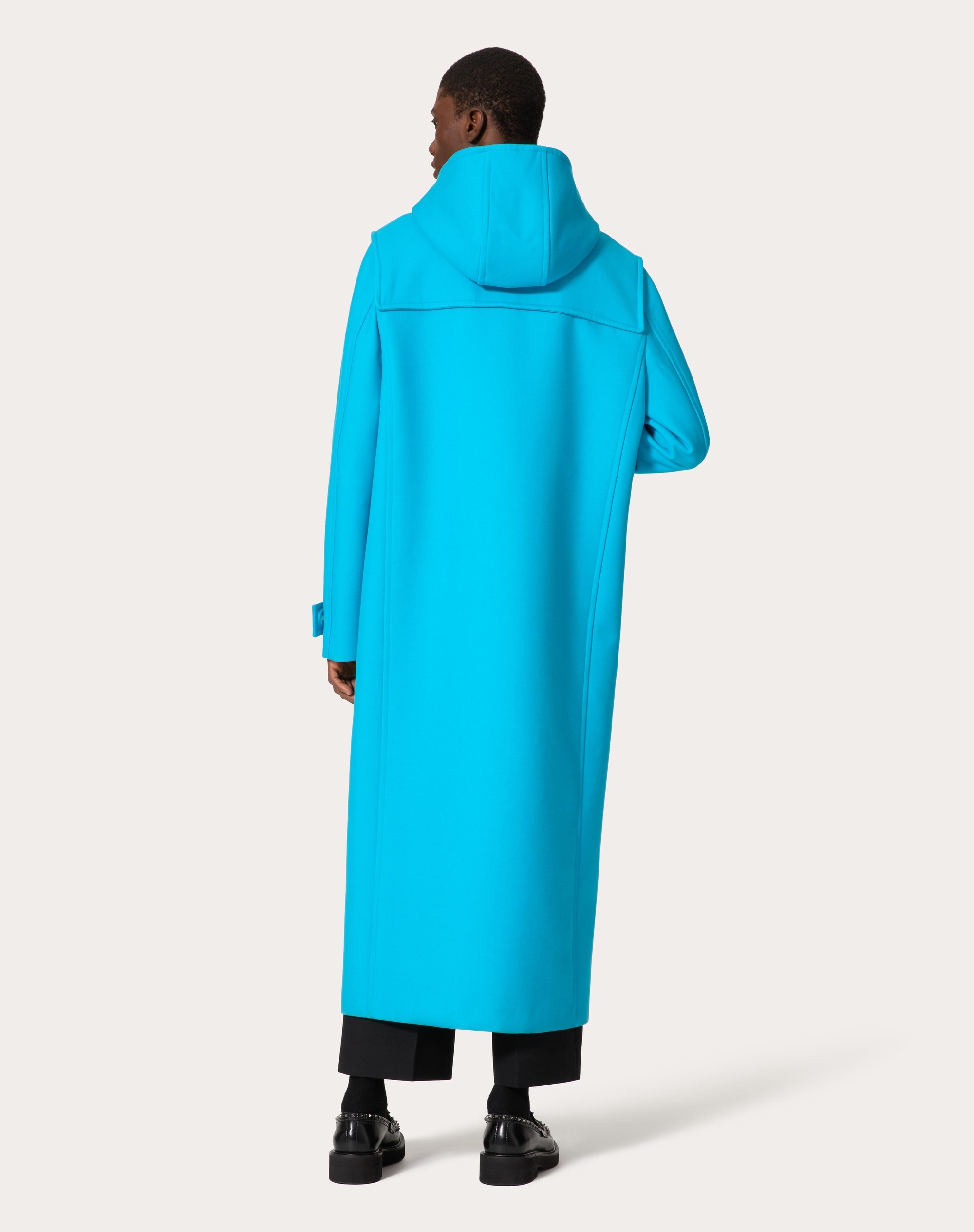 WOOL DUFFEL COAT - 4