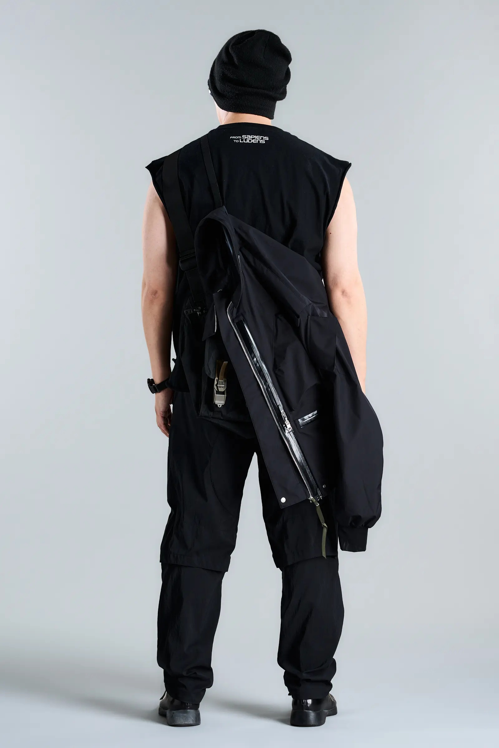 J123TS-WS 3L Windstopper® Tec Sys Interops Jacket Black - 29