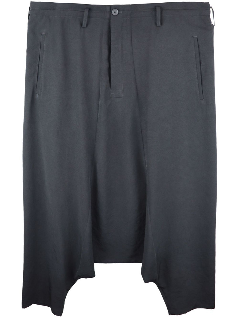 Sarouel drop-crotch trousers 1